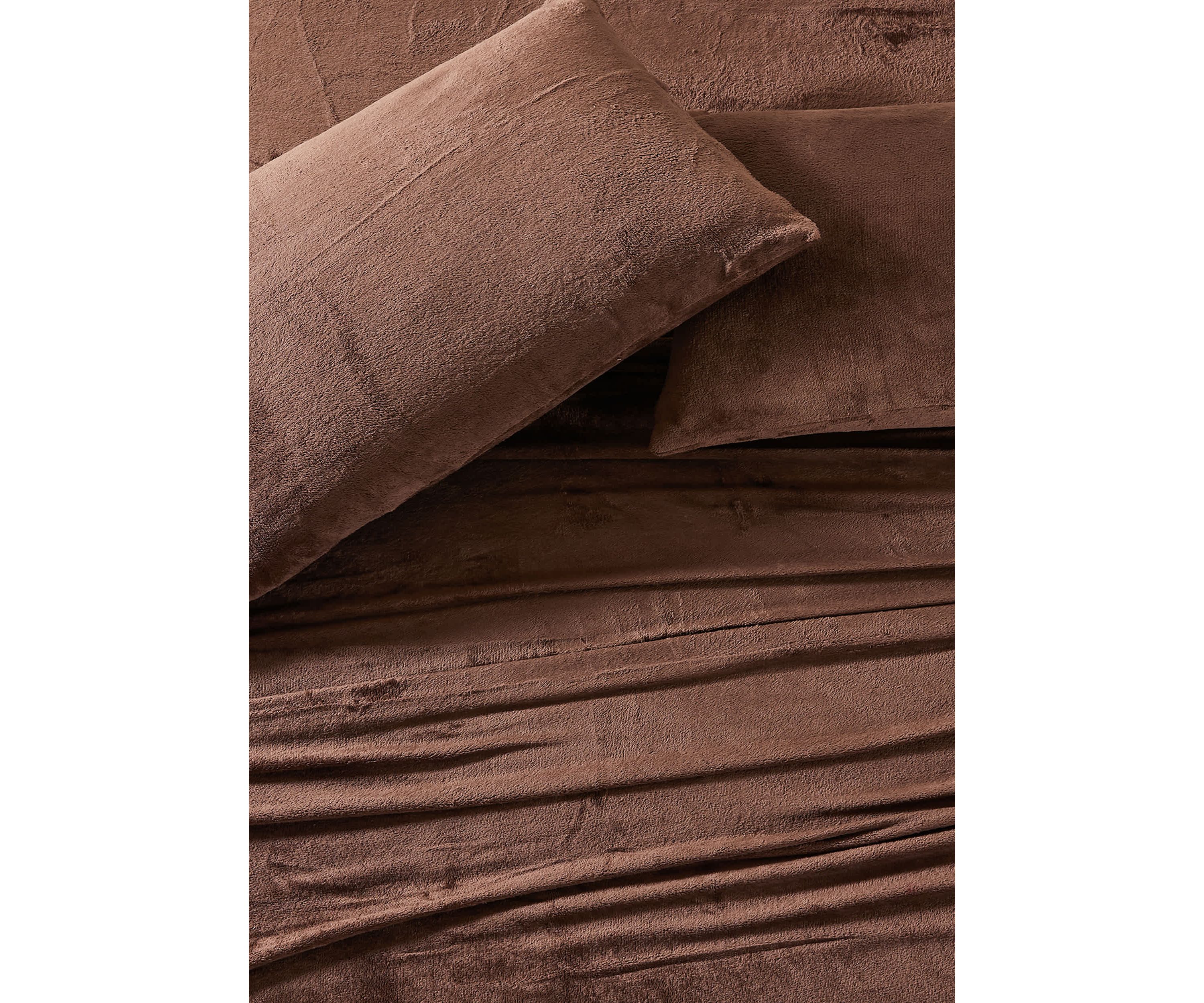 Ultra Soft Velvet Plush Solid Sheet Set