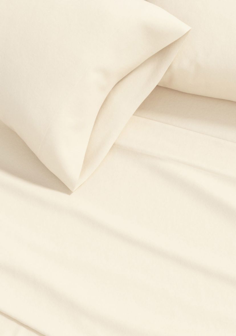 Turkish Cotton Solid Flannel Sheet Set