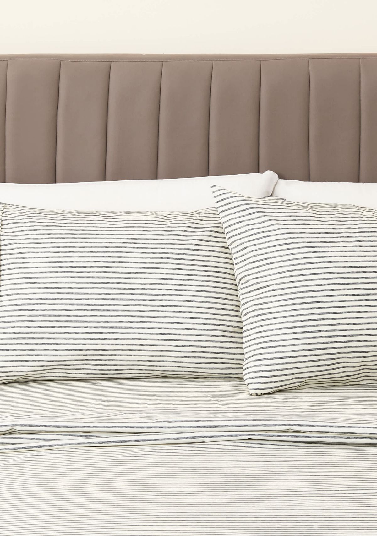 Striped Microfiber Sheet Set