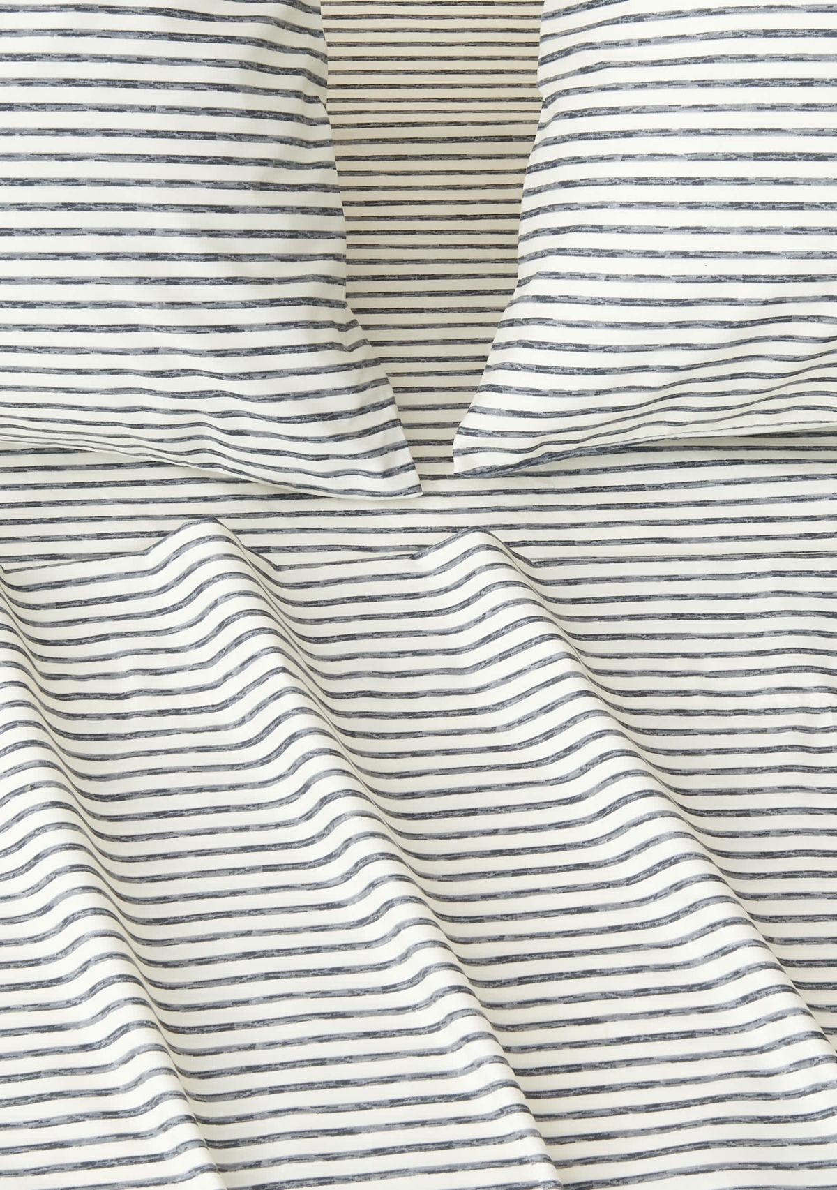 Striped Microfiber Sheet Set