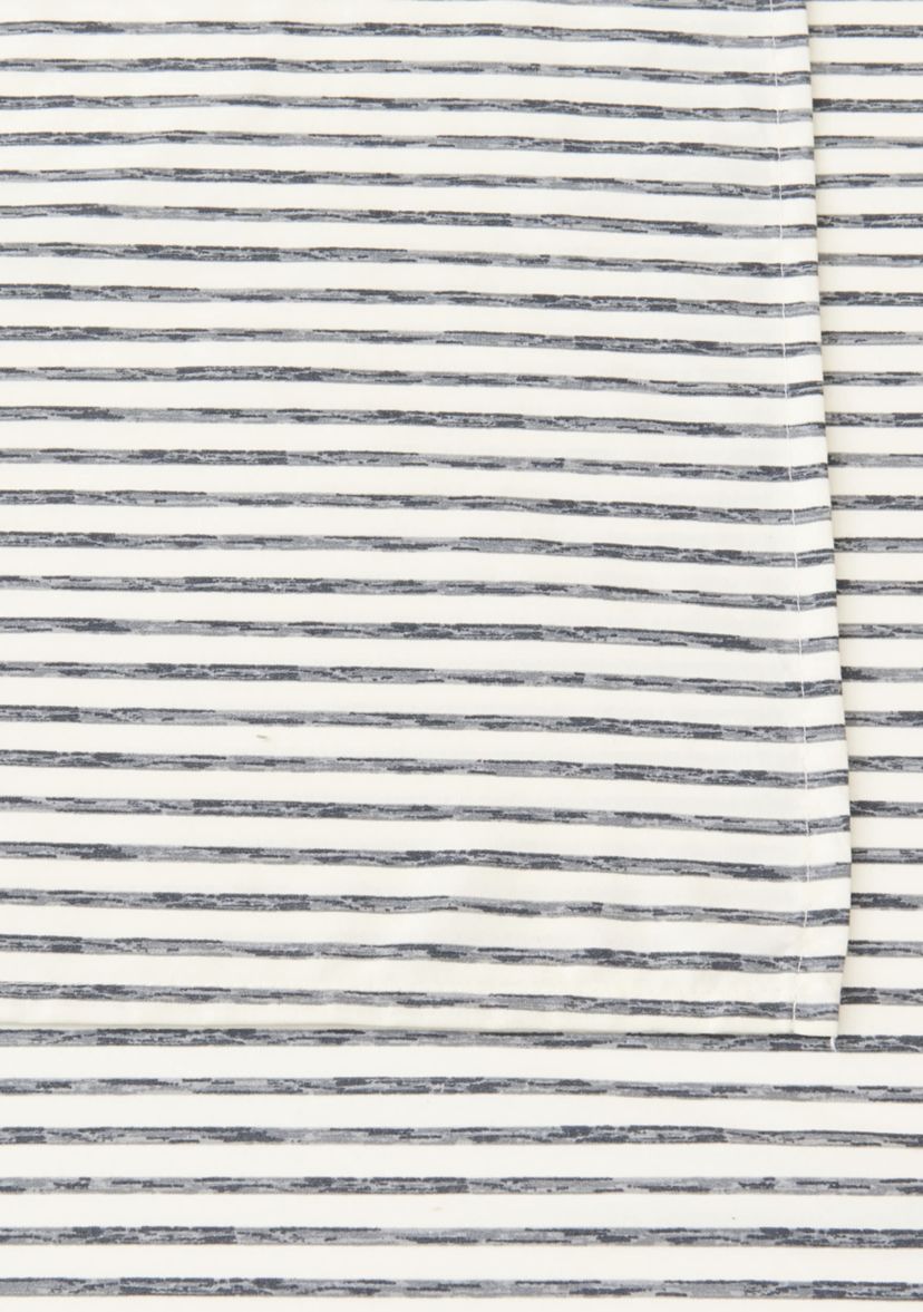 Striped Microfiber Sheet Set