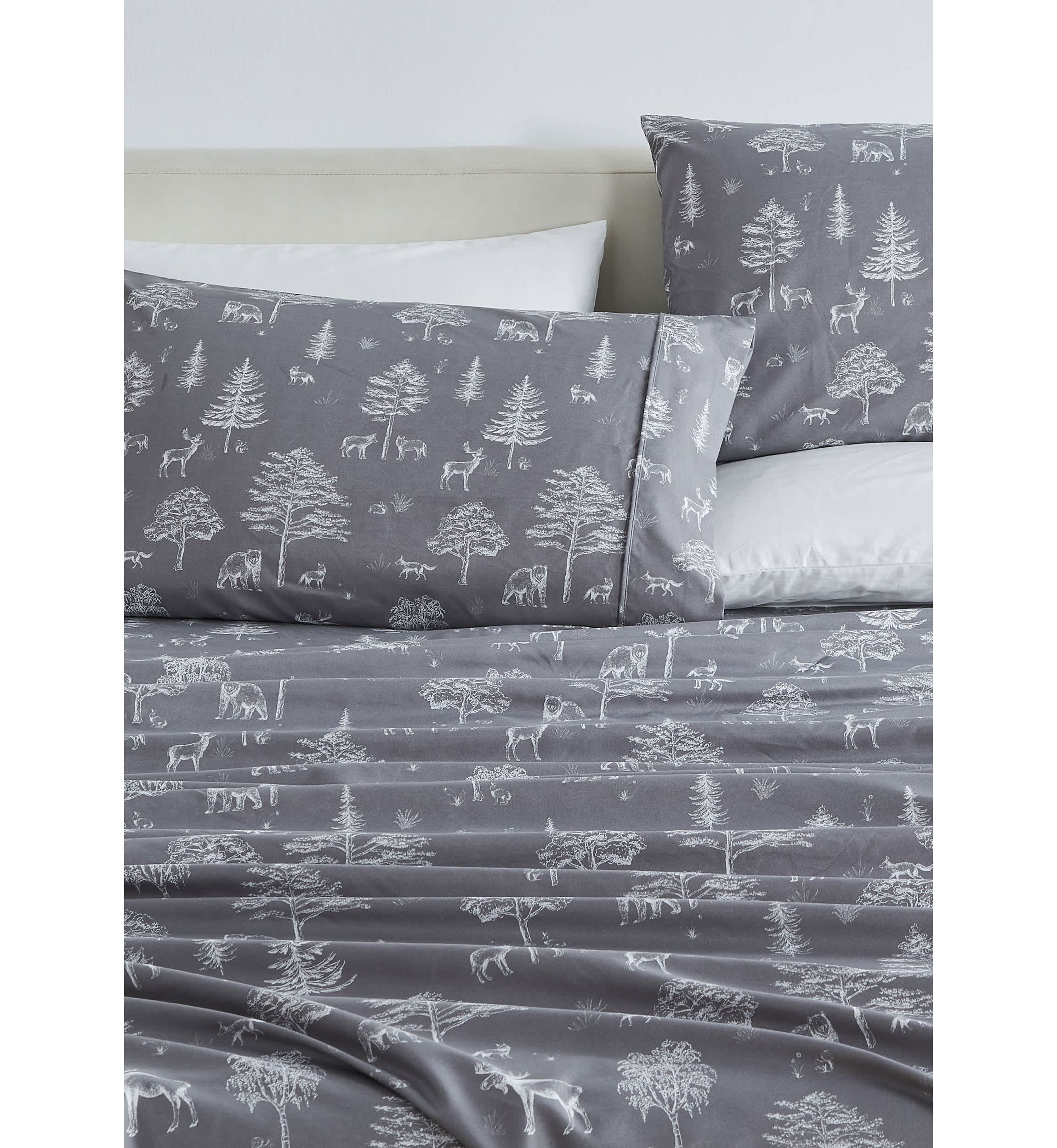 Lodge Printed Microfiber Sheet Set