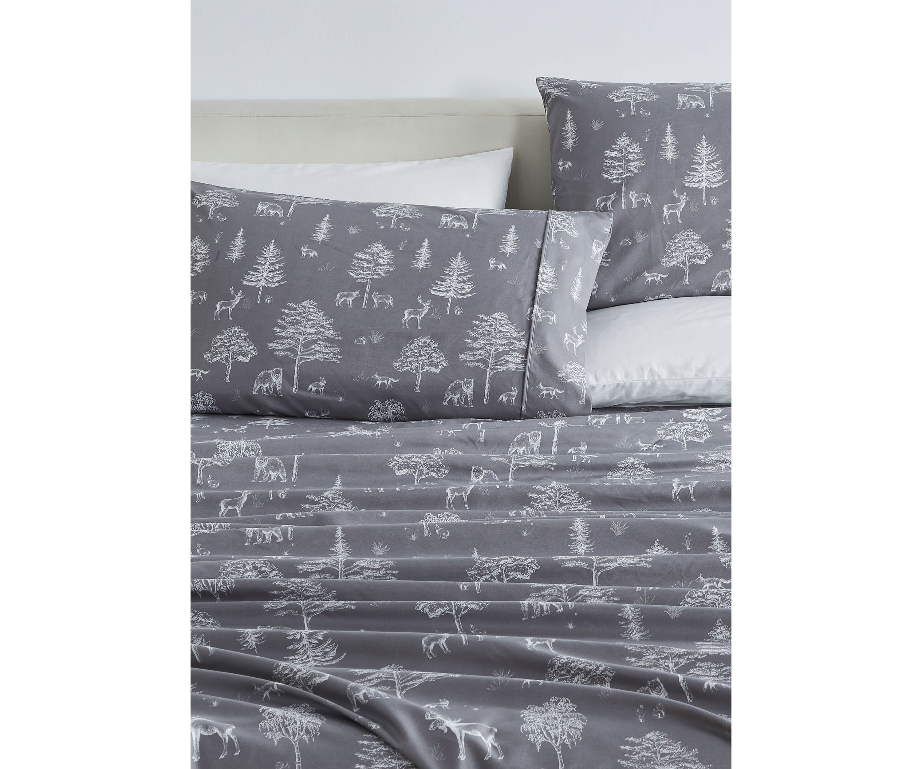 Lodge Printed Microfiber Sheet Set