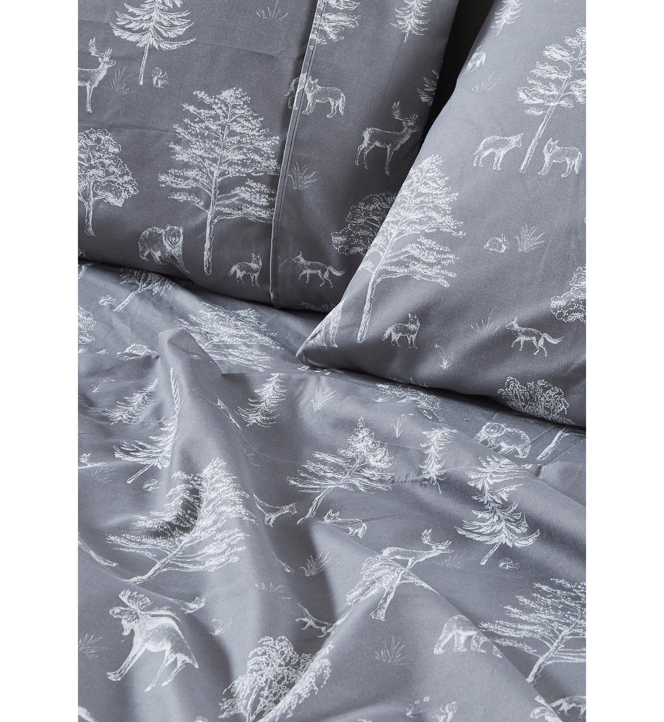 Lodge Printed Microfiber Sheet Set