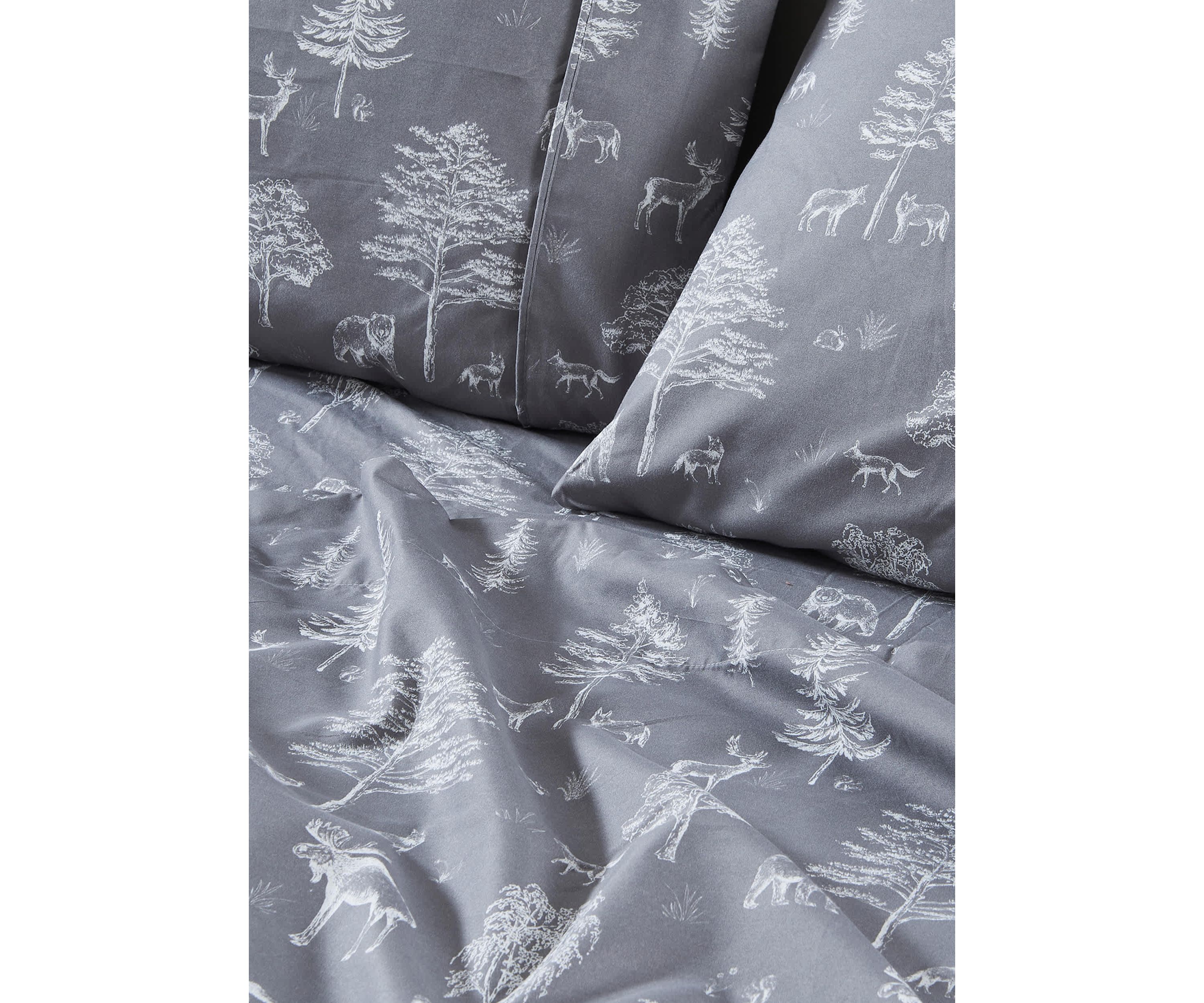 Lodge Printed Microfiber Sheet Set