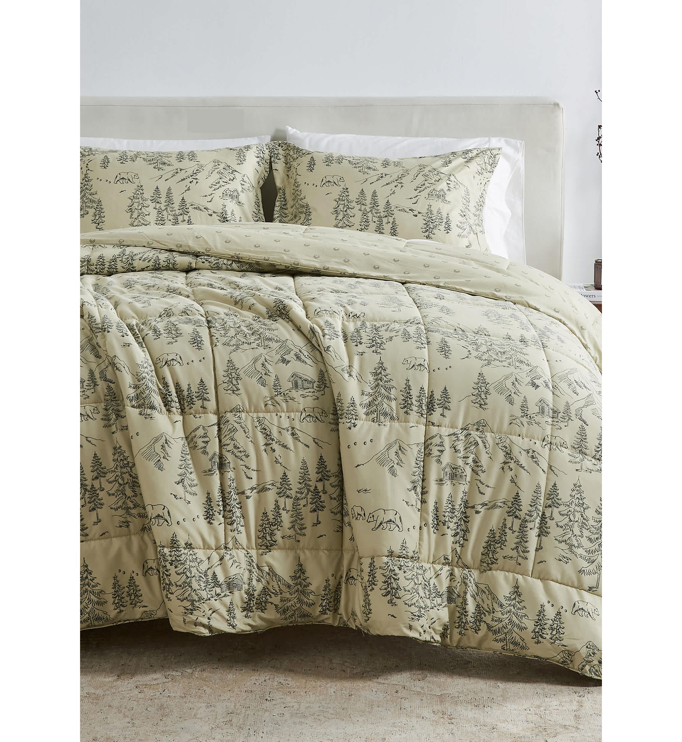 Lodge Printed Down Alternative Comforter Set