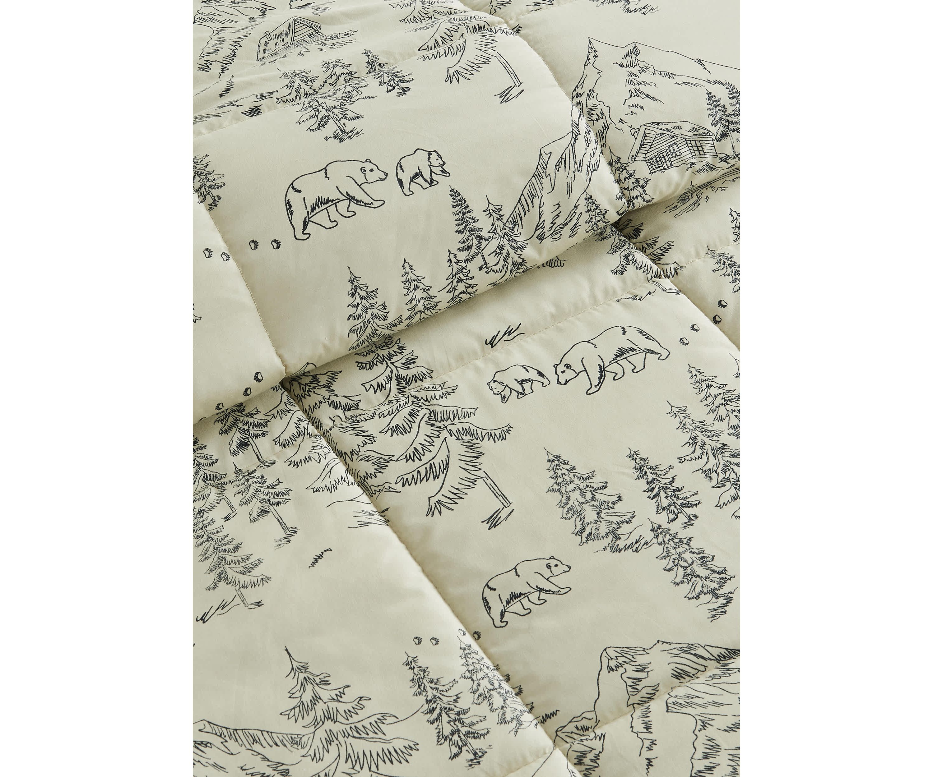 Lodge Printed Down Alternative Comforter Set