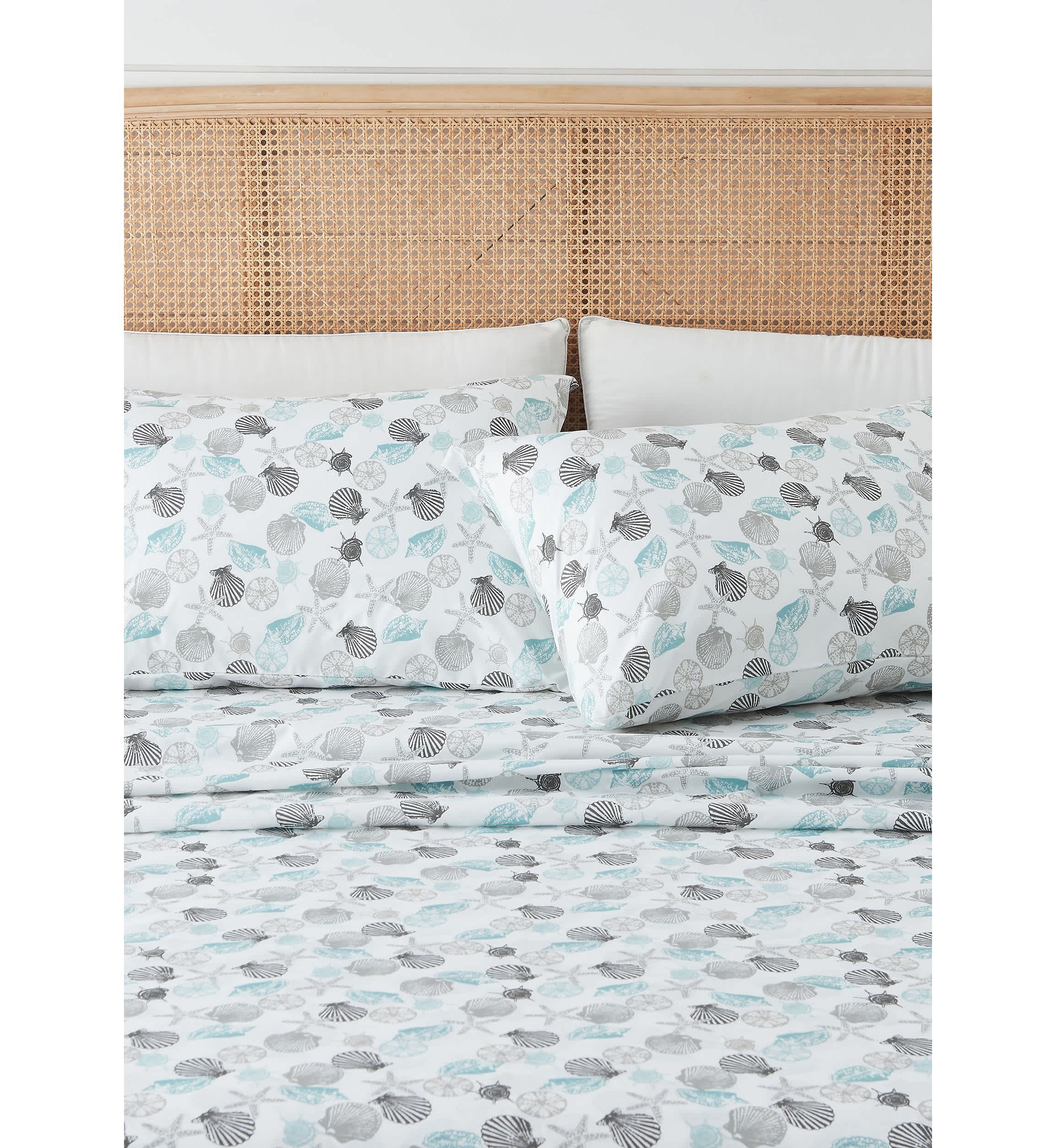 Coastal Printed Microfiber Sheet Set