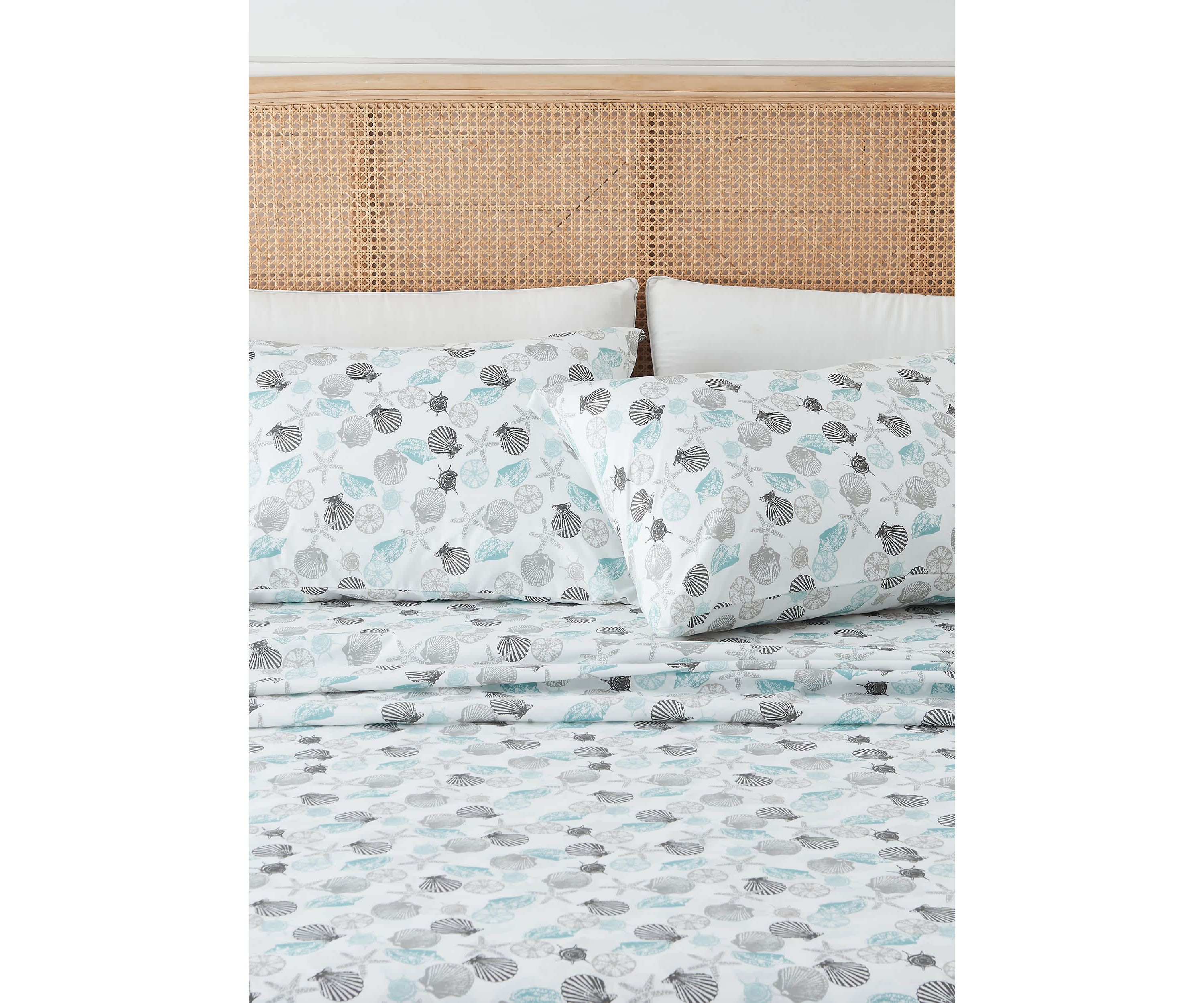 Coastal Printed Microfiber Sheet Set