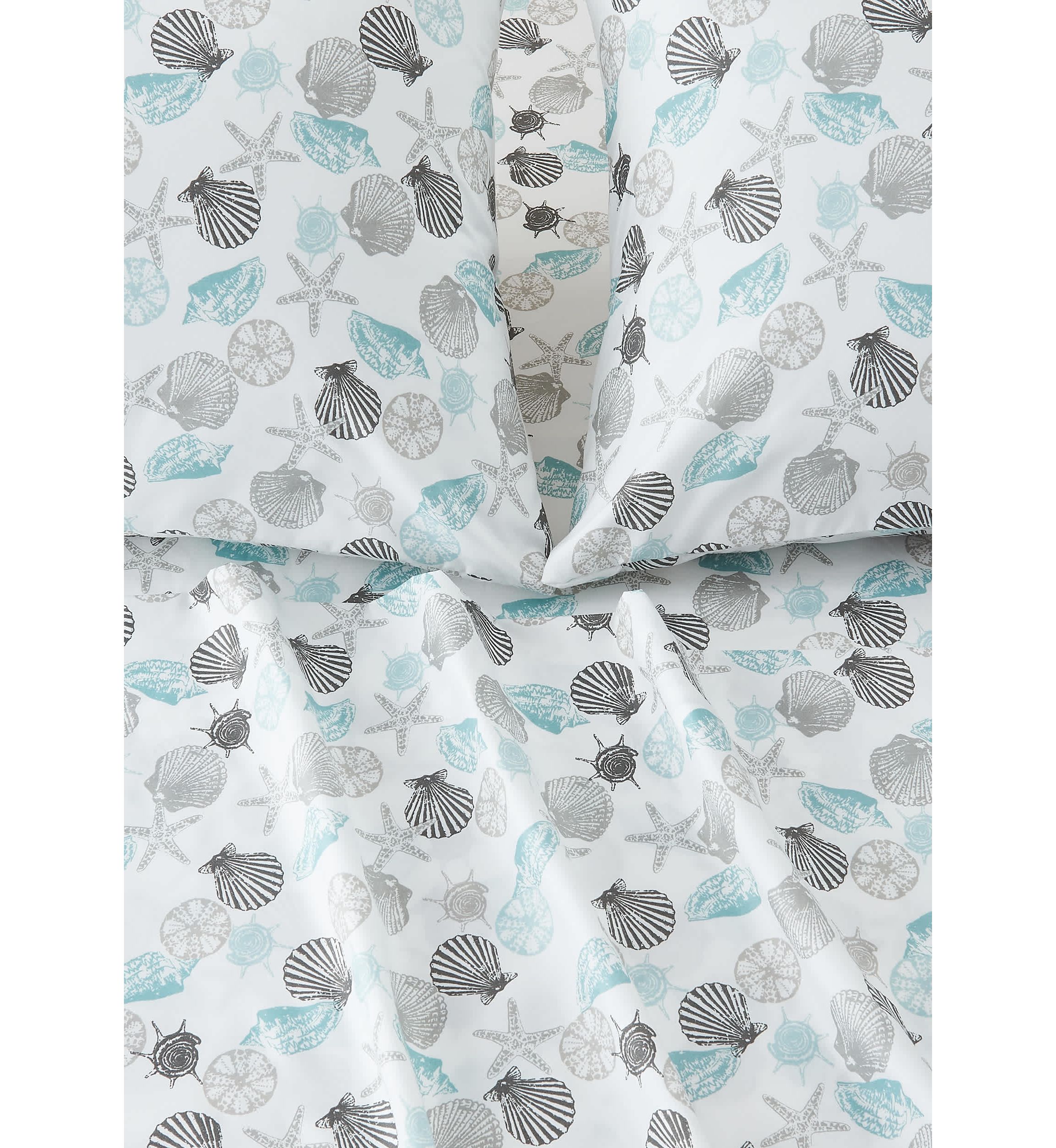 Coastal Printed Microfiber Sheet Set