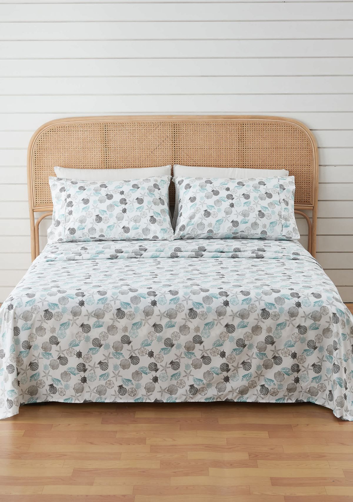 Coastal Printed Microfiber Sheet Set