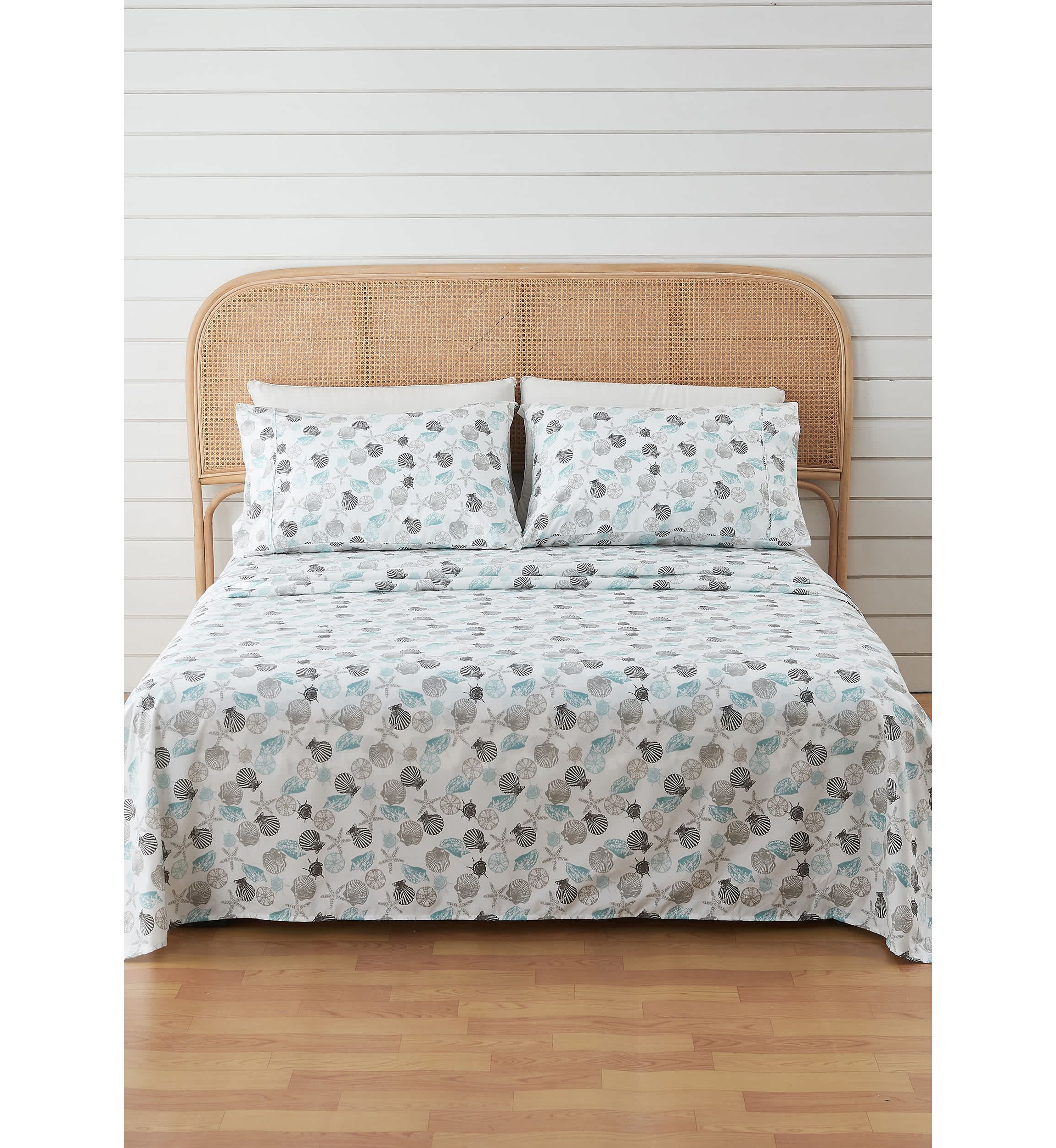 Coastal Printed Microfiber Sheet Set