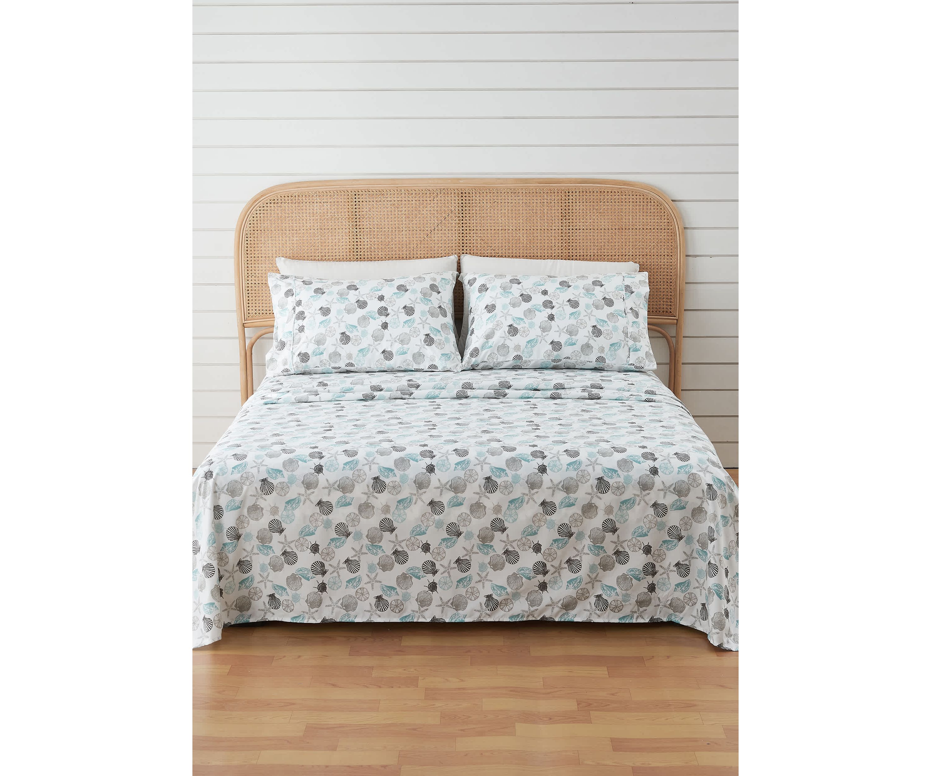 Coastal Printed Microfiber Sheet Set