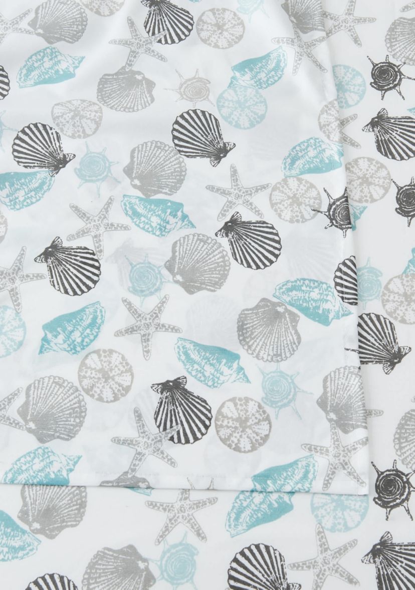 Coastal Printed Microfiber Sheet Set