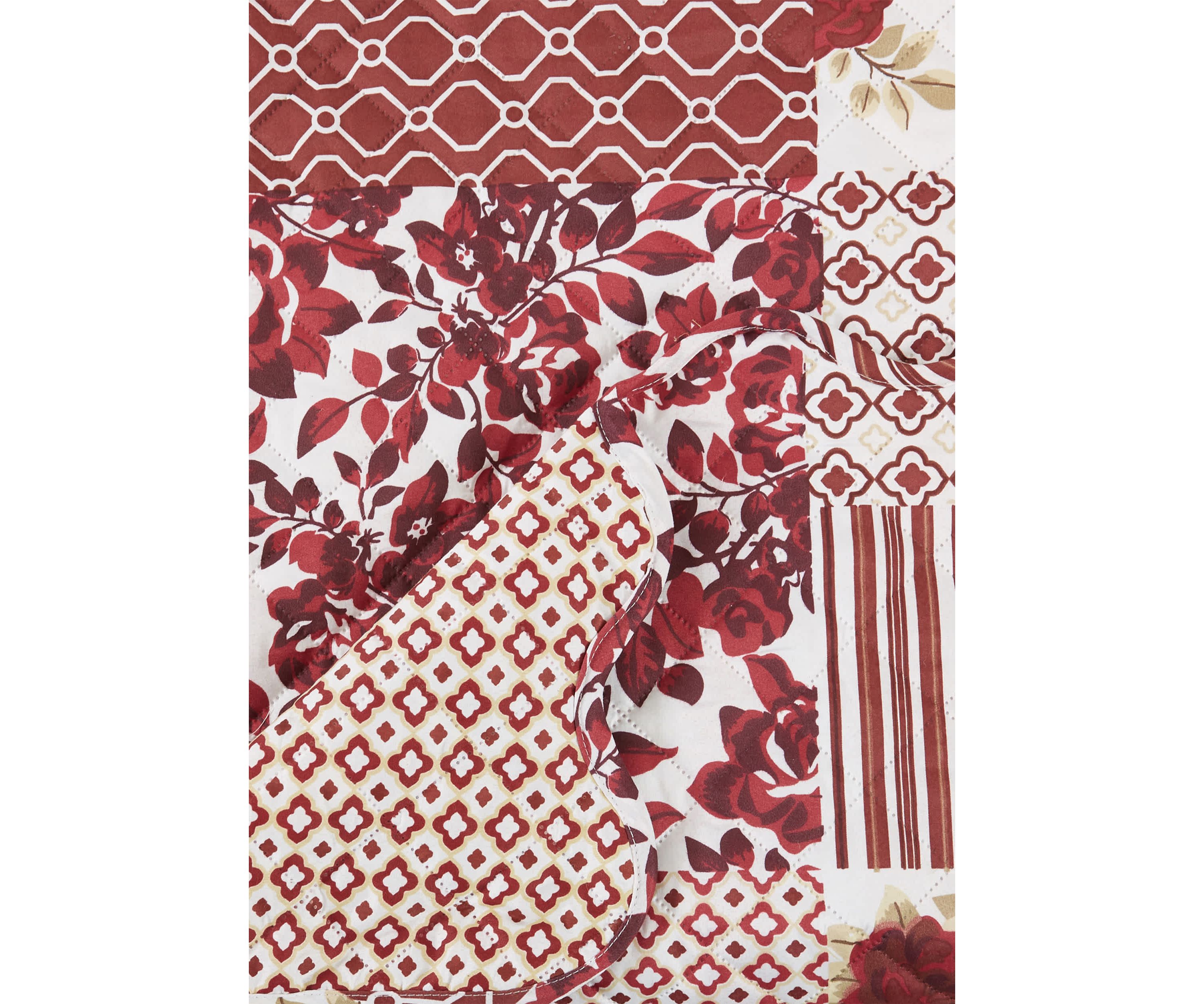 Floral Patchwork Loveseat Furniture Protector