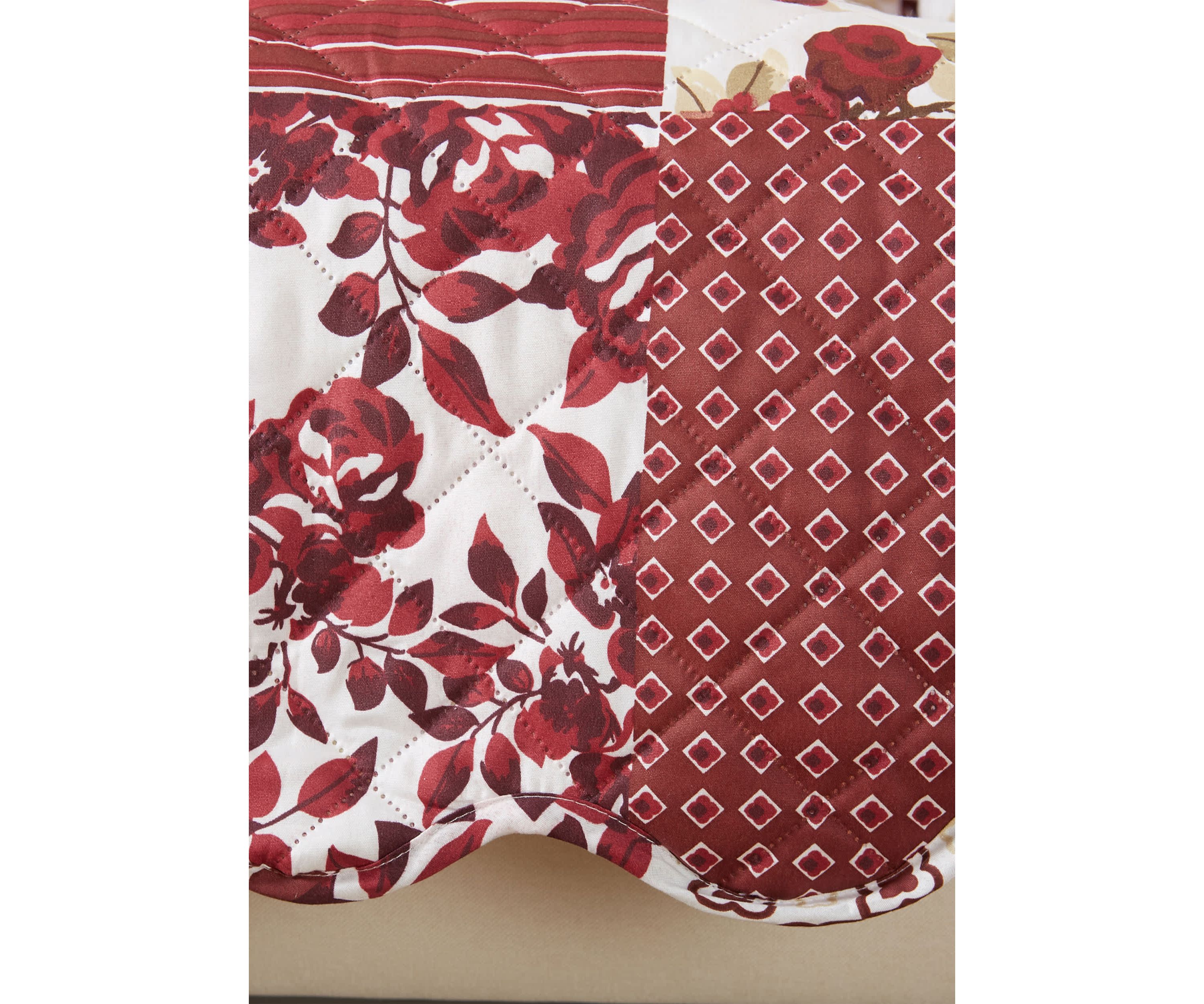 Floral Patchwork Loveseat Furniture Protector