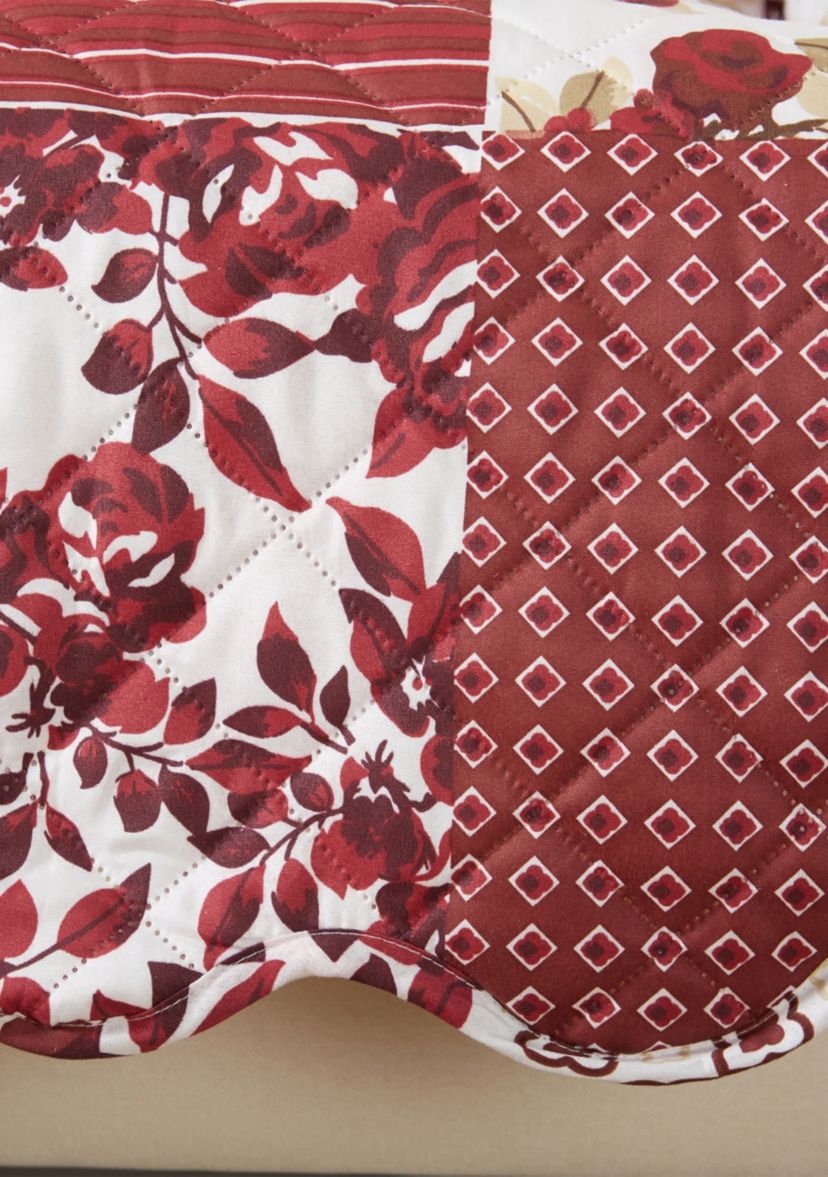 Floral Patchwork Loveseat Furniture Protector