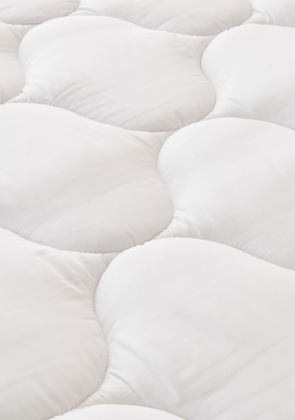 Thick Wave-Stitched Mattress Pad