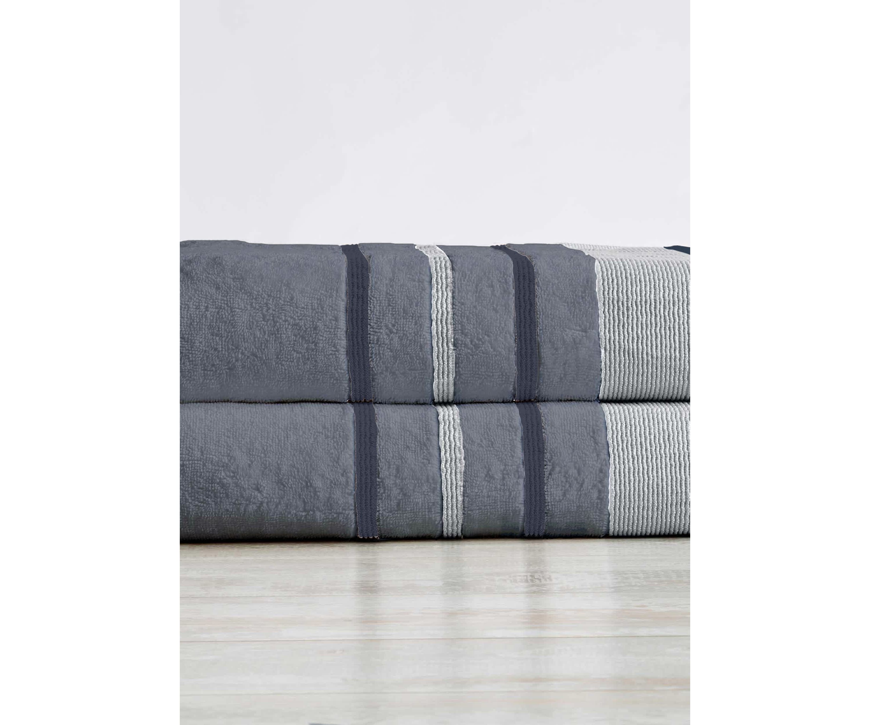 Decorative 2 Pack Bath Sheet