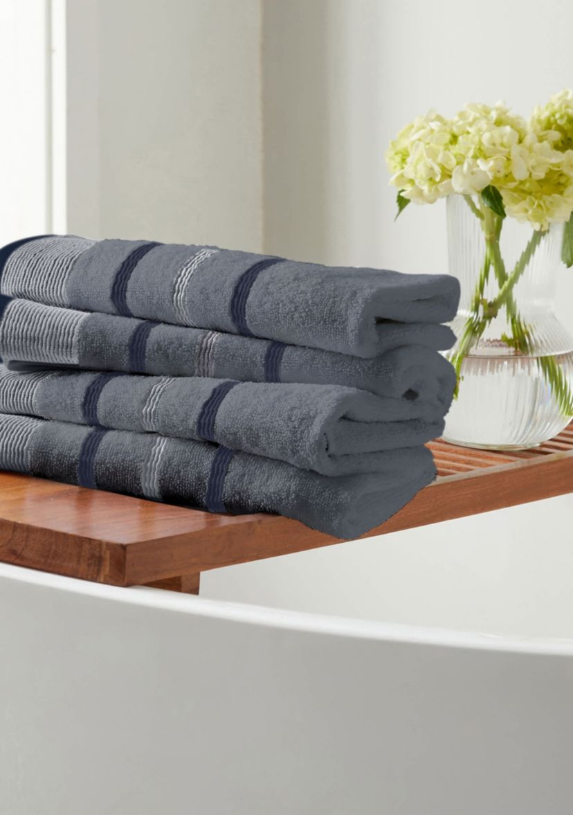 Decorative 4 Pack Hand Towels
