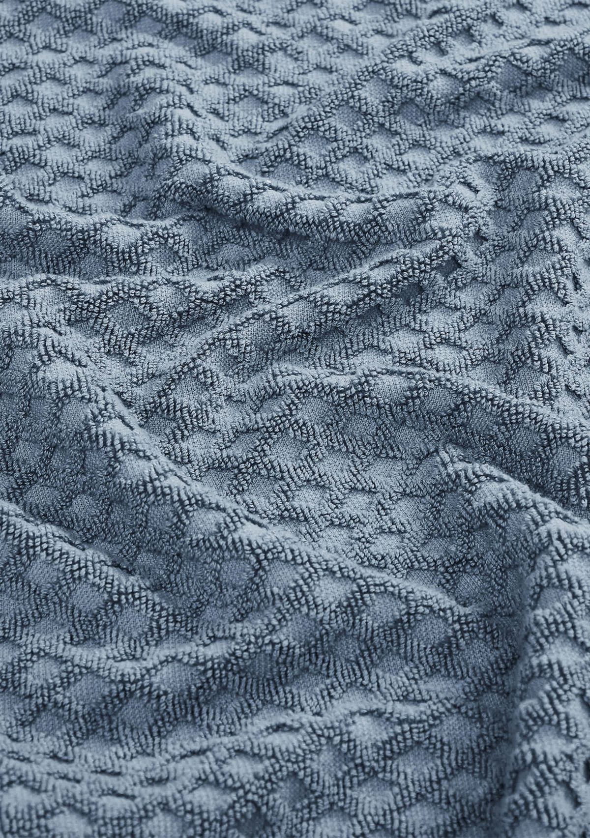 100% Cotton Waffle Diamond 4 Pack Bath Towels