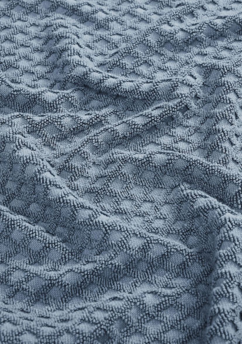 100% Cotton Waffle Diamond 4 Pack Bath Towels