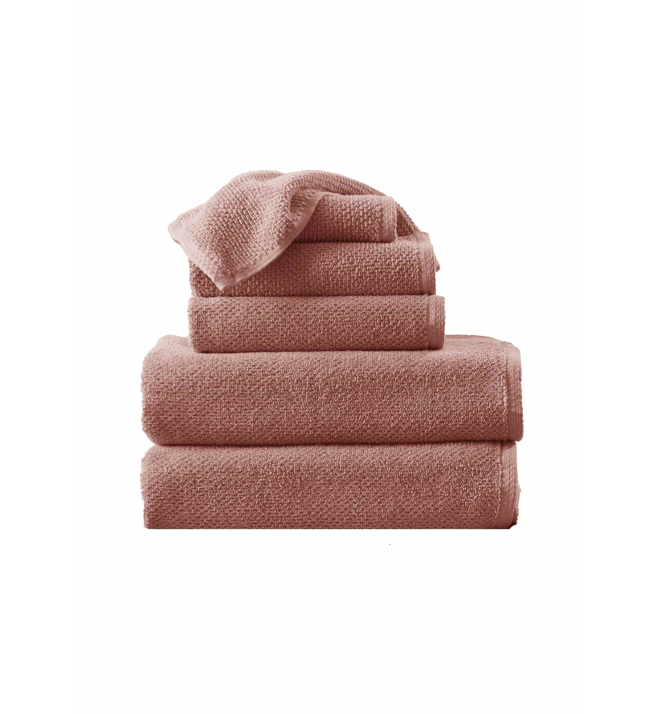 100% Cotton Textured 6-Piece Towel Set