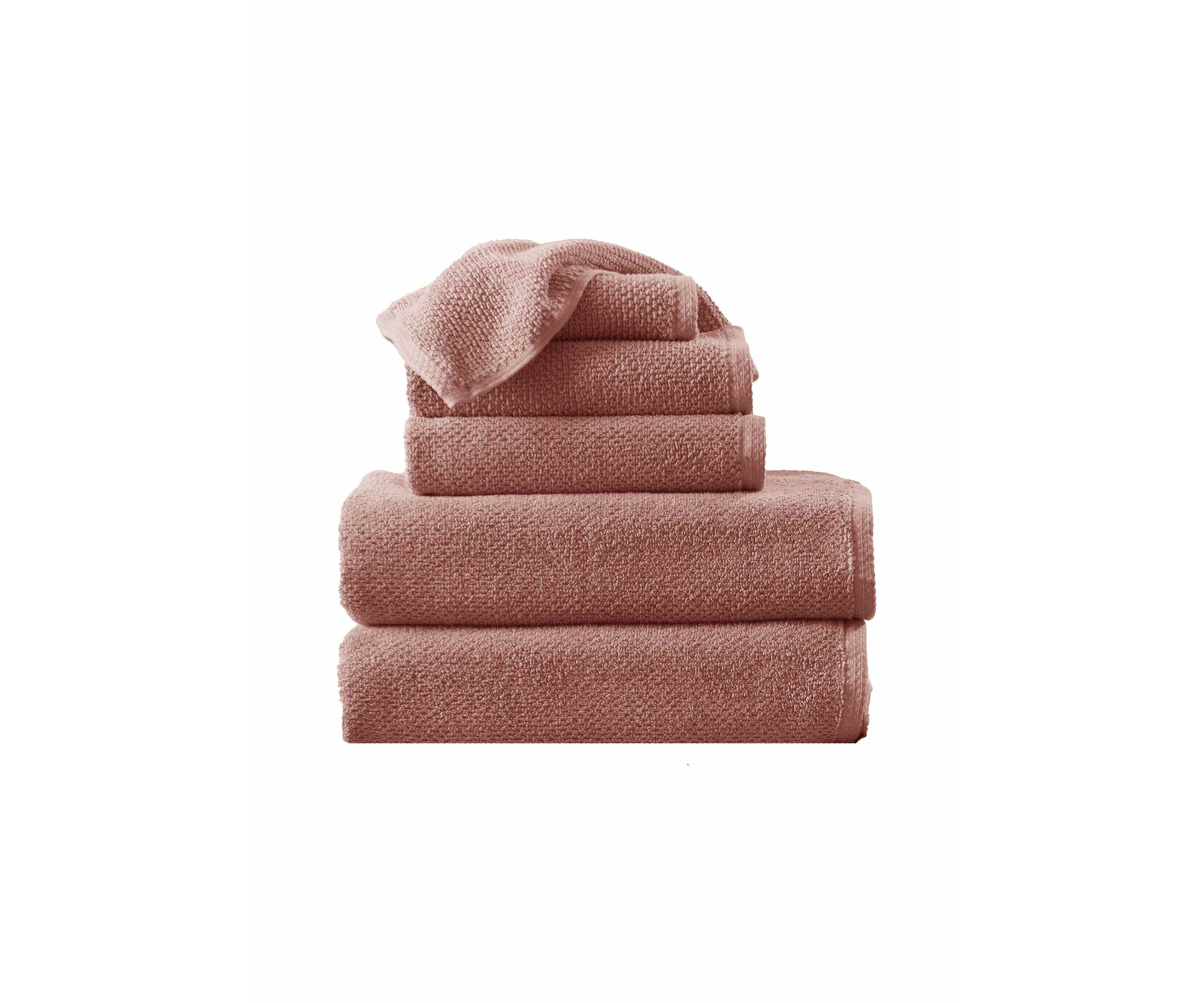 100% Cotton Textured 6-Piece Towel Set