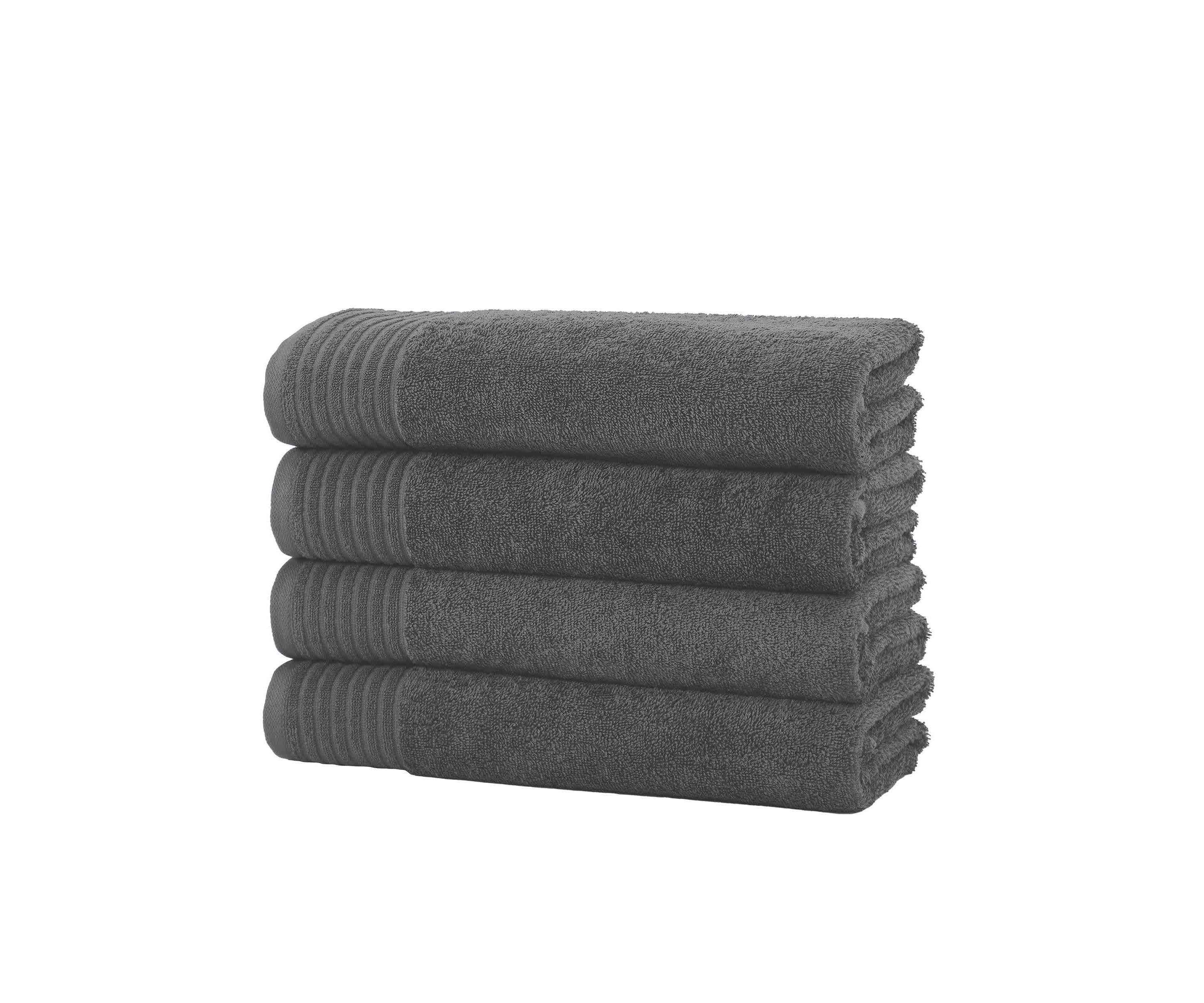 Ringspun Cotton 4 Pack Bath Towels