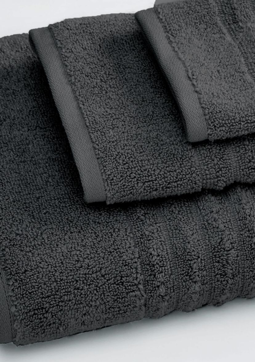 100% Cotton Ribbed 6 Pack Hand Towel