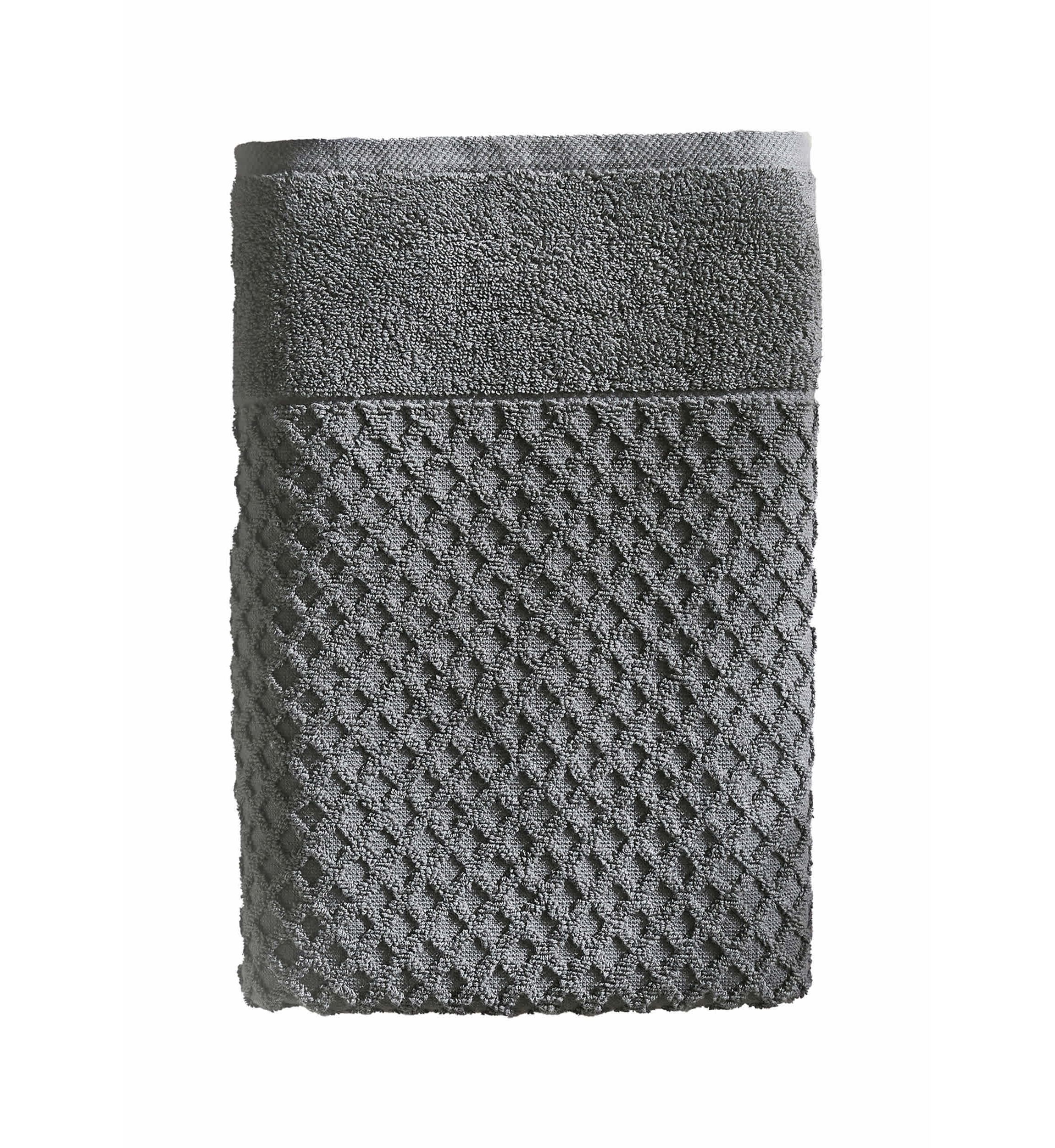100% Cotton Waffle Diamond Bath Towel