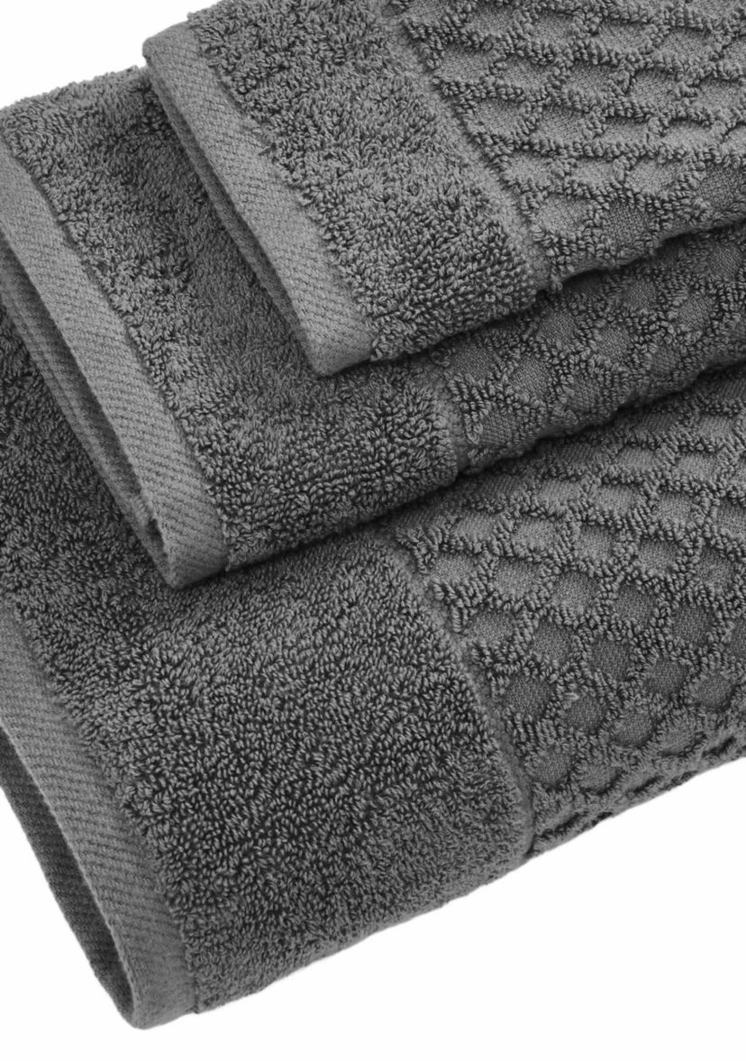 100% Cotton Waffle Diamond Bath Towel