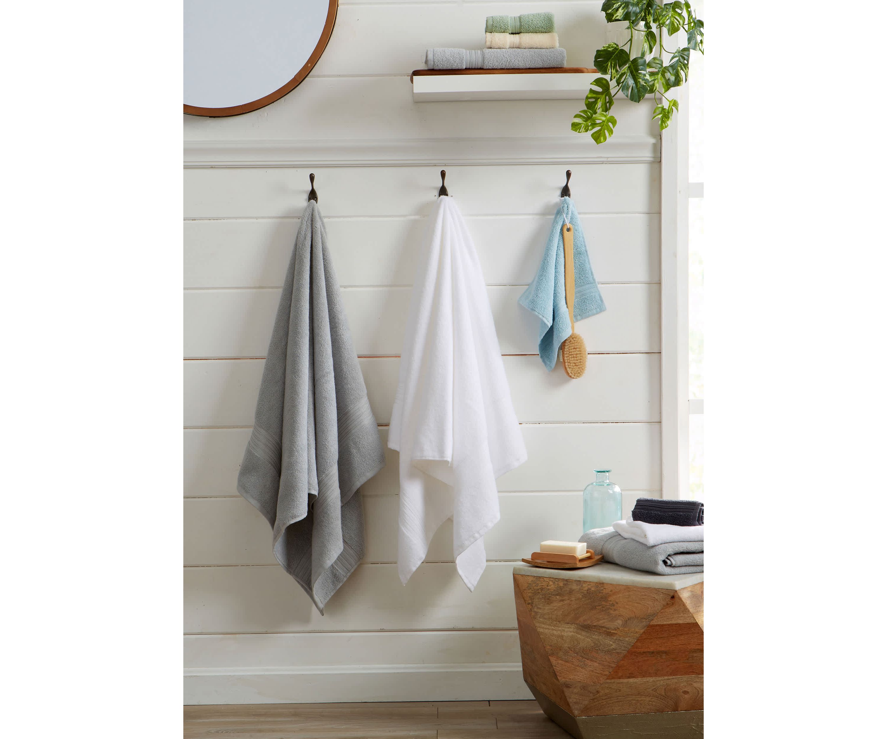 100% Cotton Terry 6-Piece Towel Set