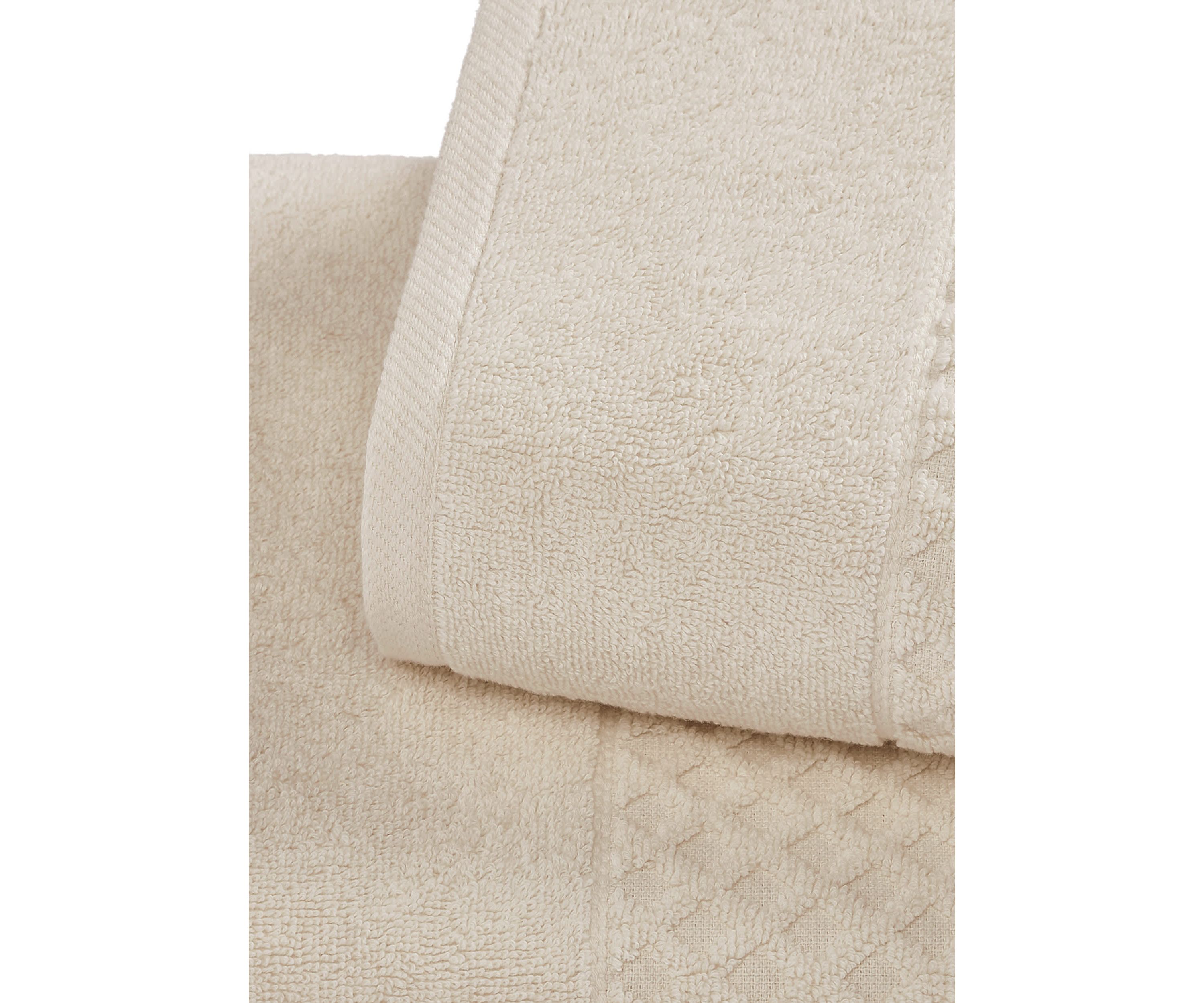 100% Cotton Waffle Diamond 6-Piece Towel Set