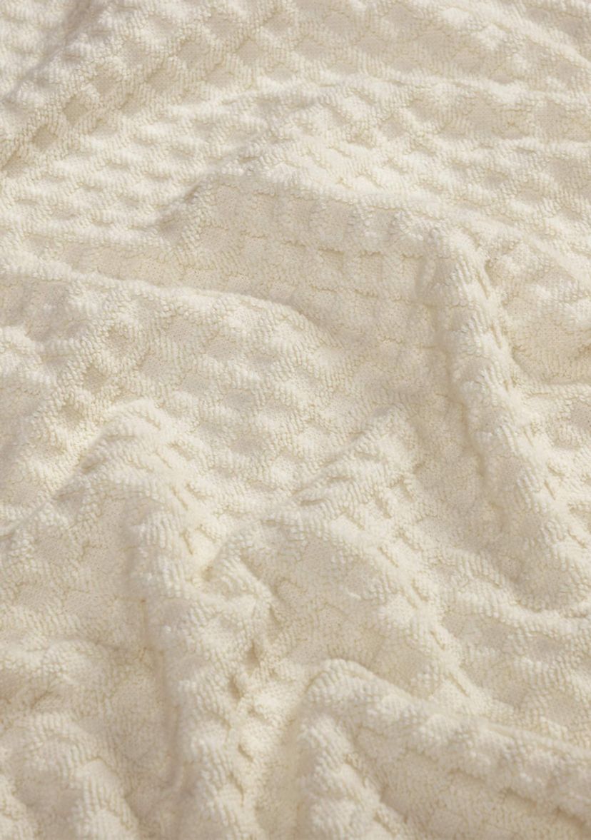 100% Cotton Waffle Diamond 6-Piece Towel Set