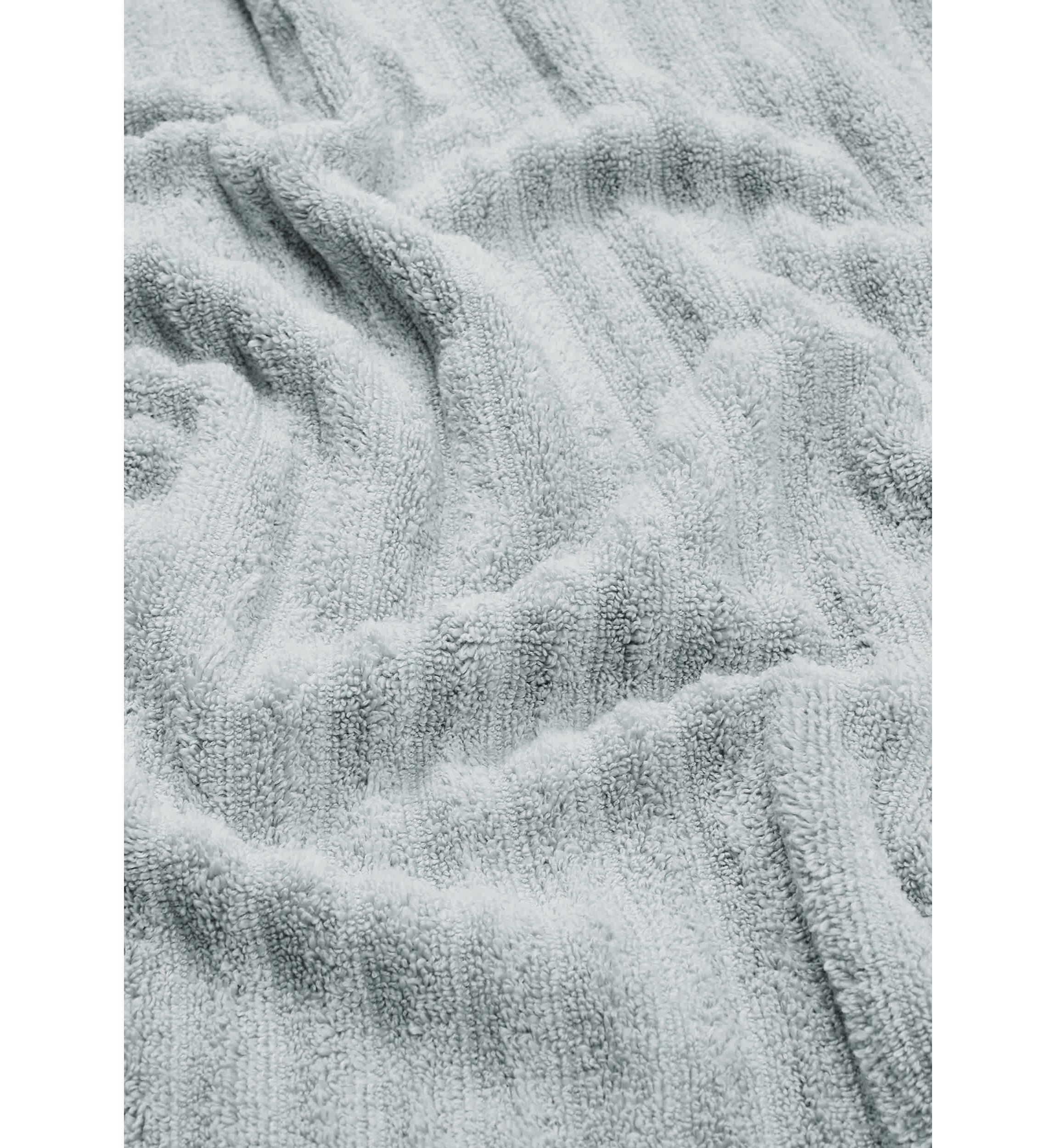 100% Cotton Ribbed 4 Pack Bath Towel