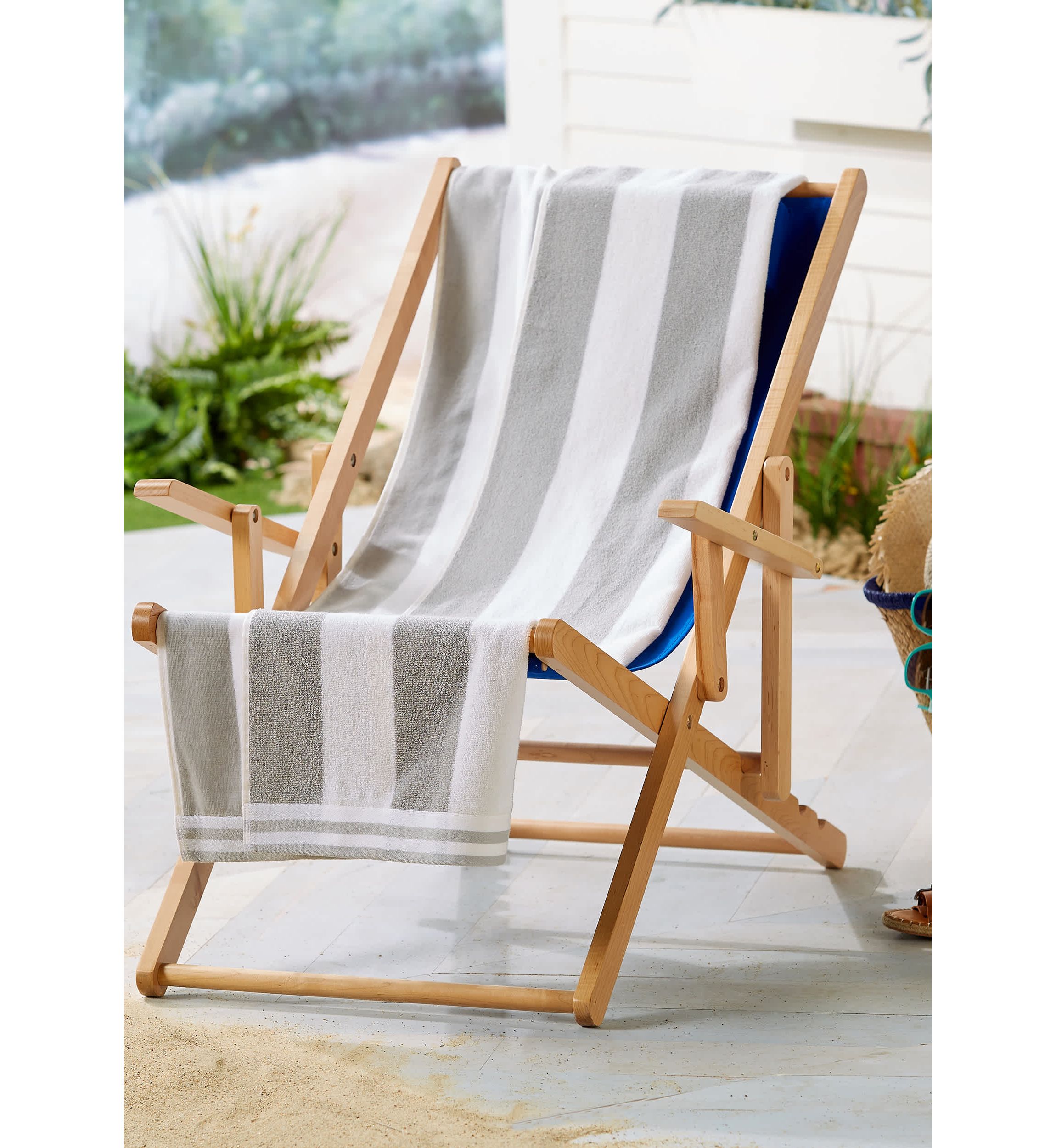 100% Cotton Cabana Beach Towel, 4 Pack