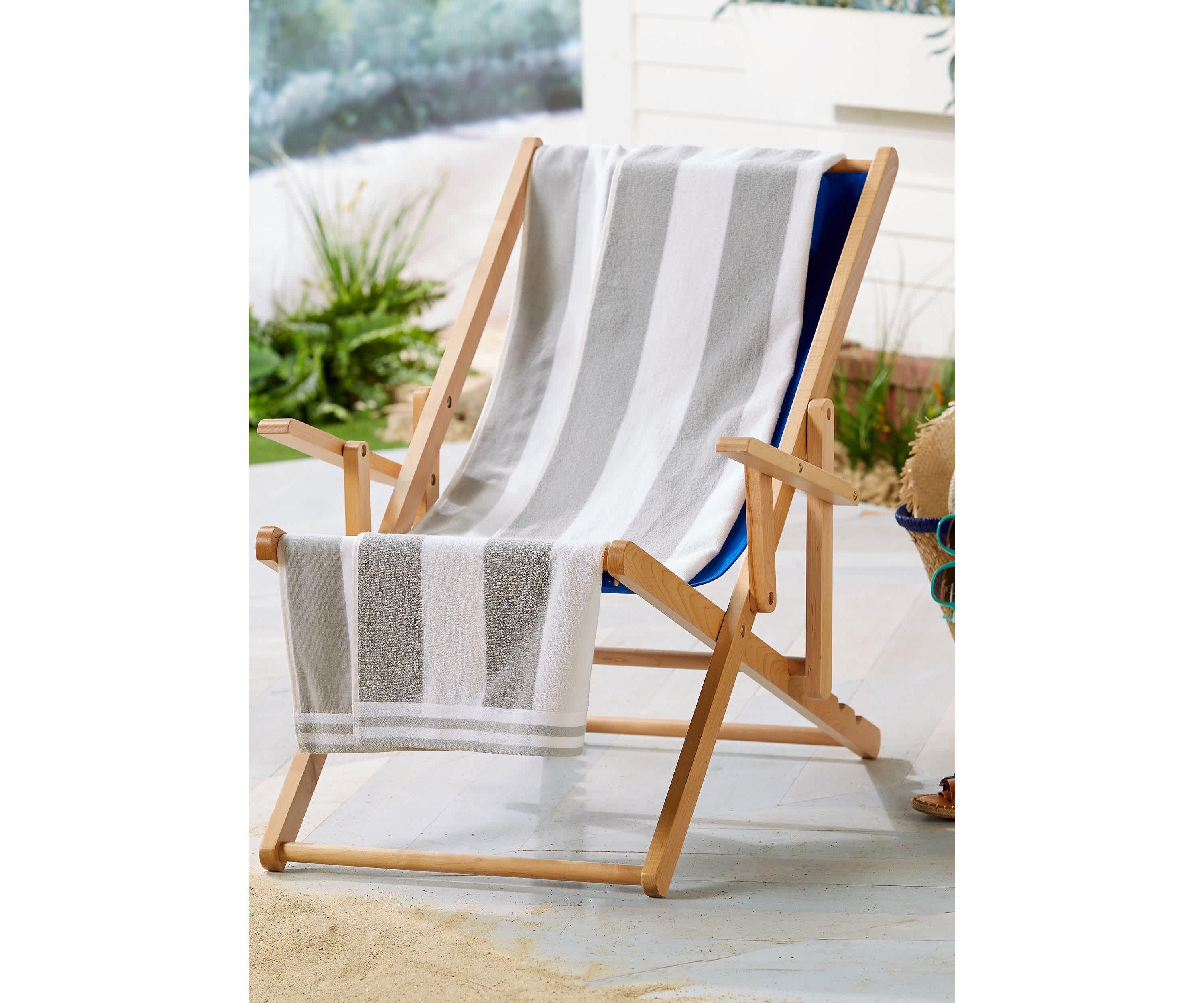 100% Cotton Cabana Beach Towel, 4 Pack
