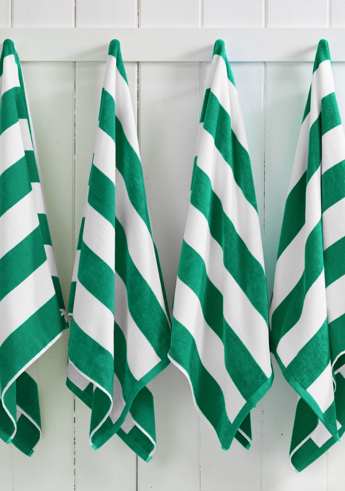 Cotton Cabana Oversized Beach Towels, 4 Pack