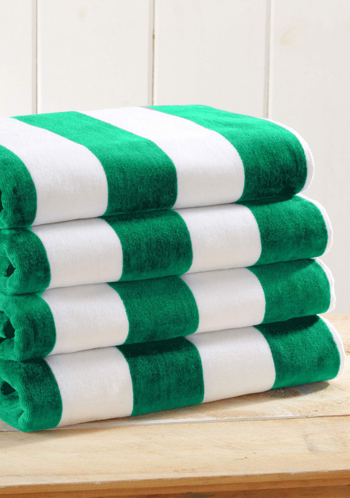 Cotton Cabana Oversized Beach Towels, 4 Pack