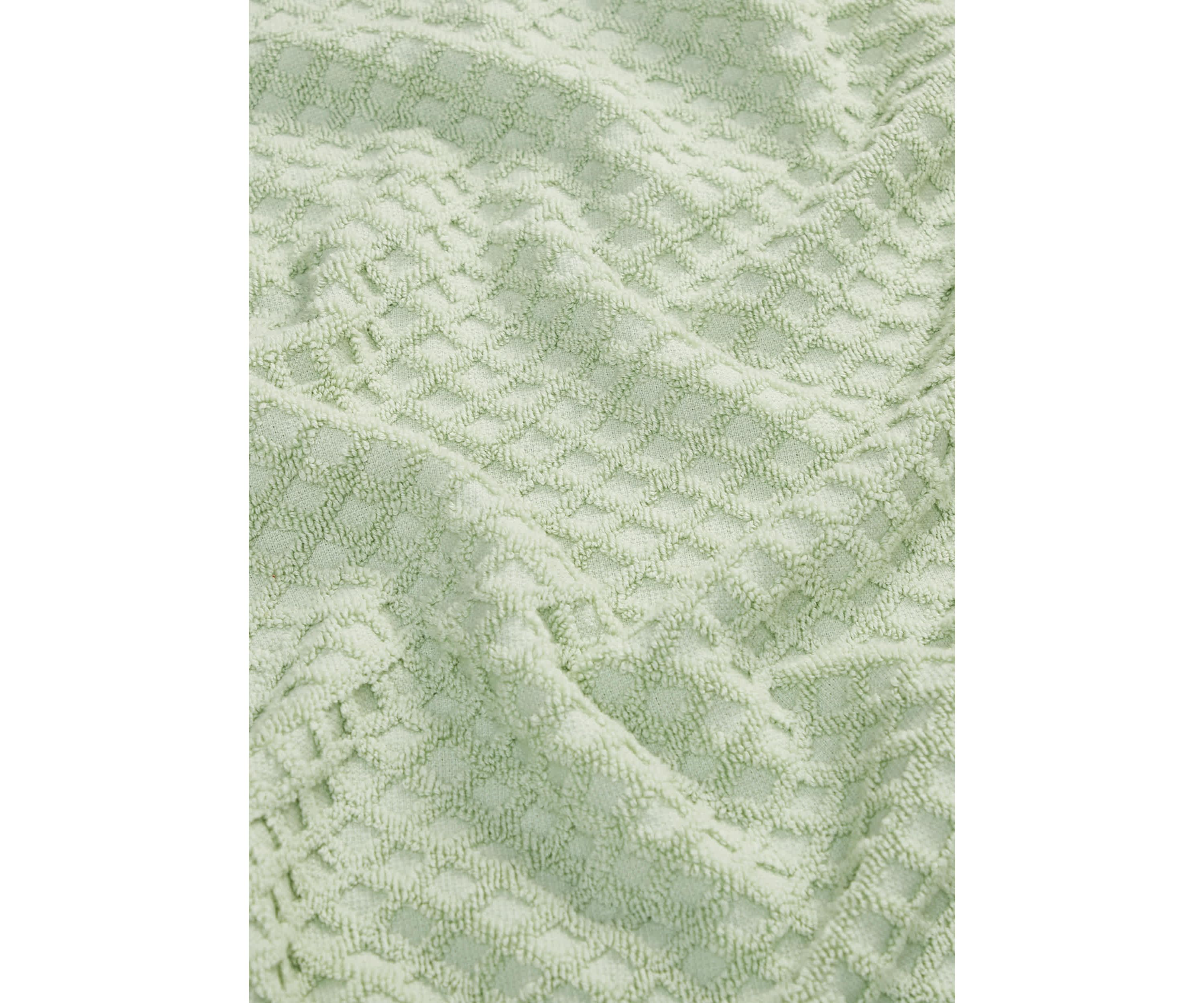 100% Cotton Waffle Diamond 6 Pack Washcloth Set