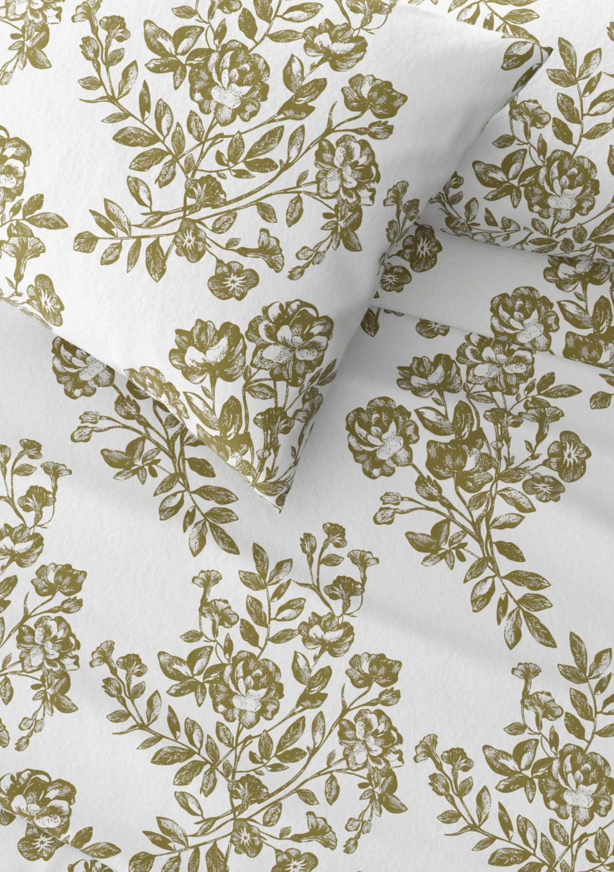 Turkish Cotton Double-Brushed Printed Flannel Bed Sheet Set