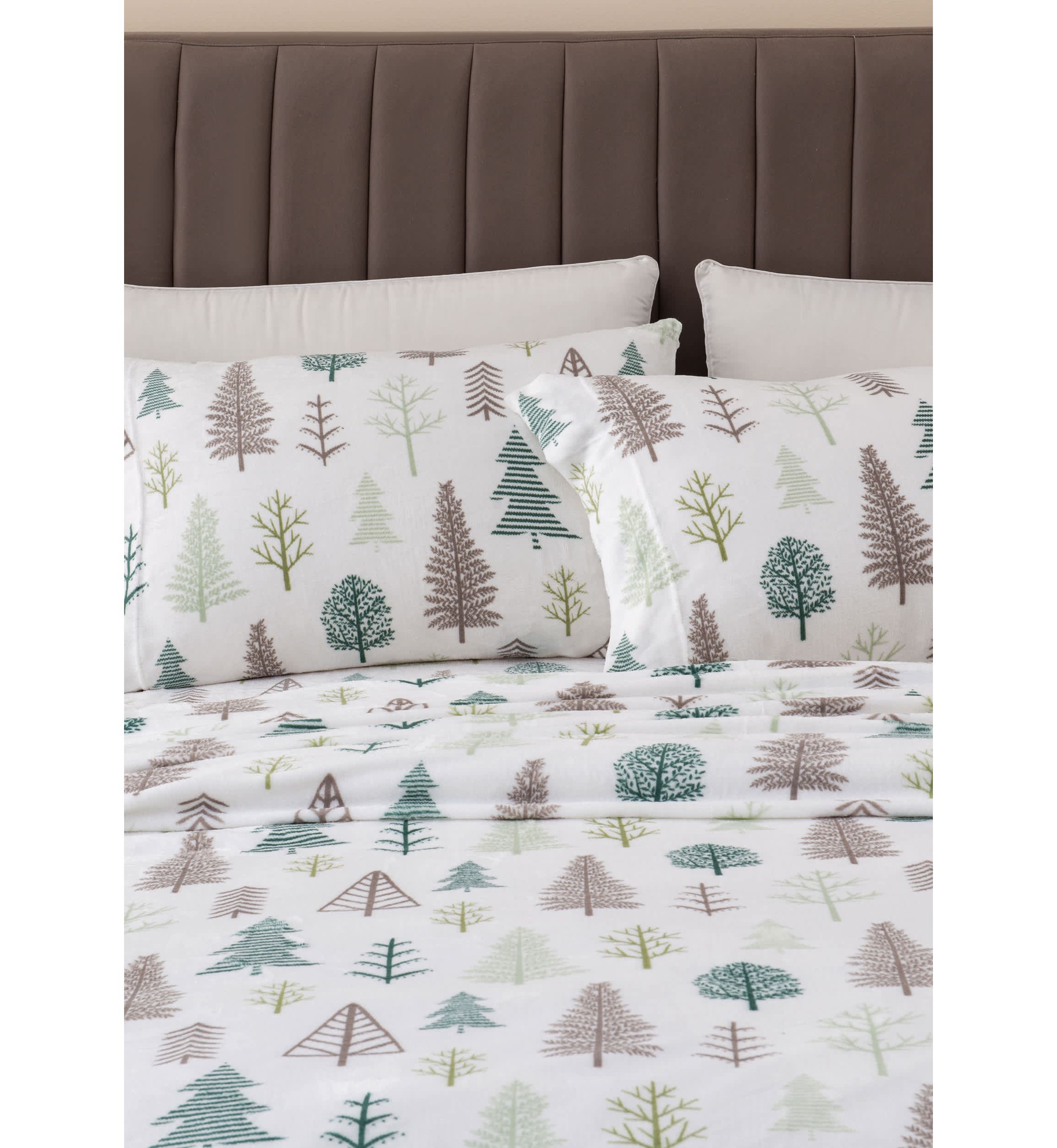 Ultra Soft & Cozy Velvet Plush Printed Fleece Sheet Set
