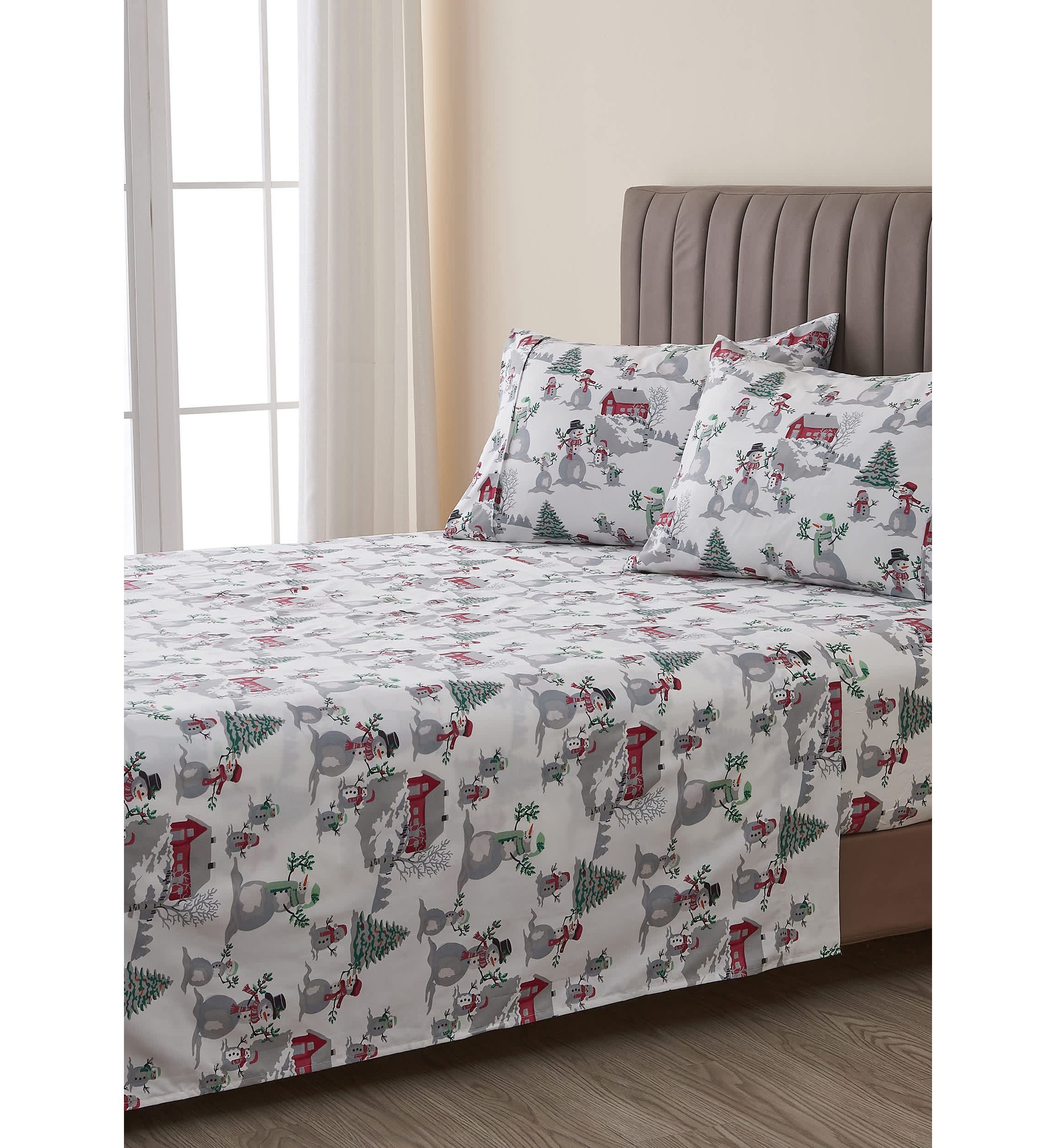Ultra-Soft Lodge-Inspired Brushed Microfiber Sheet Set