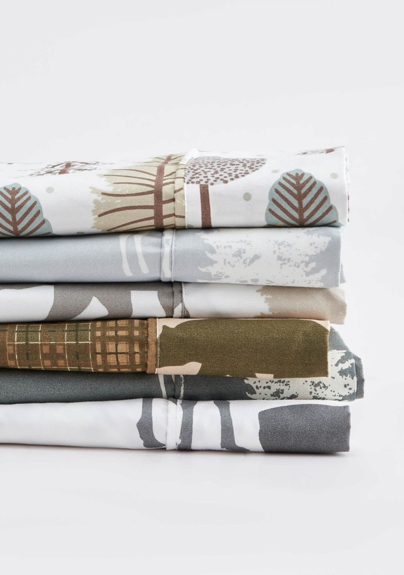 Ultra-Soft Lodge-Inspired Brushed Microfiber Sheet Set