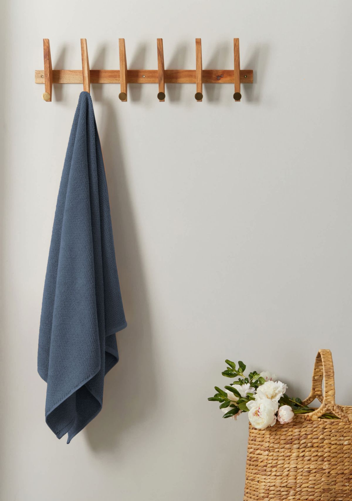 100% Cotton Textured 2-Piece Oversized Bath Sheet Set, 35” x 68”