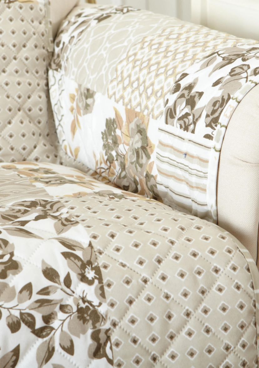 Floral Patchwork Recliner Furniture Protector