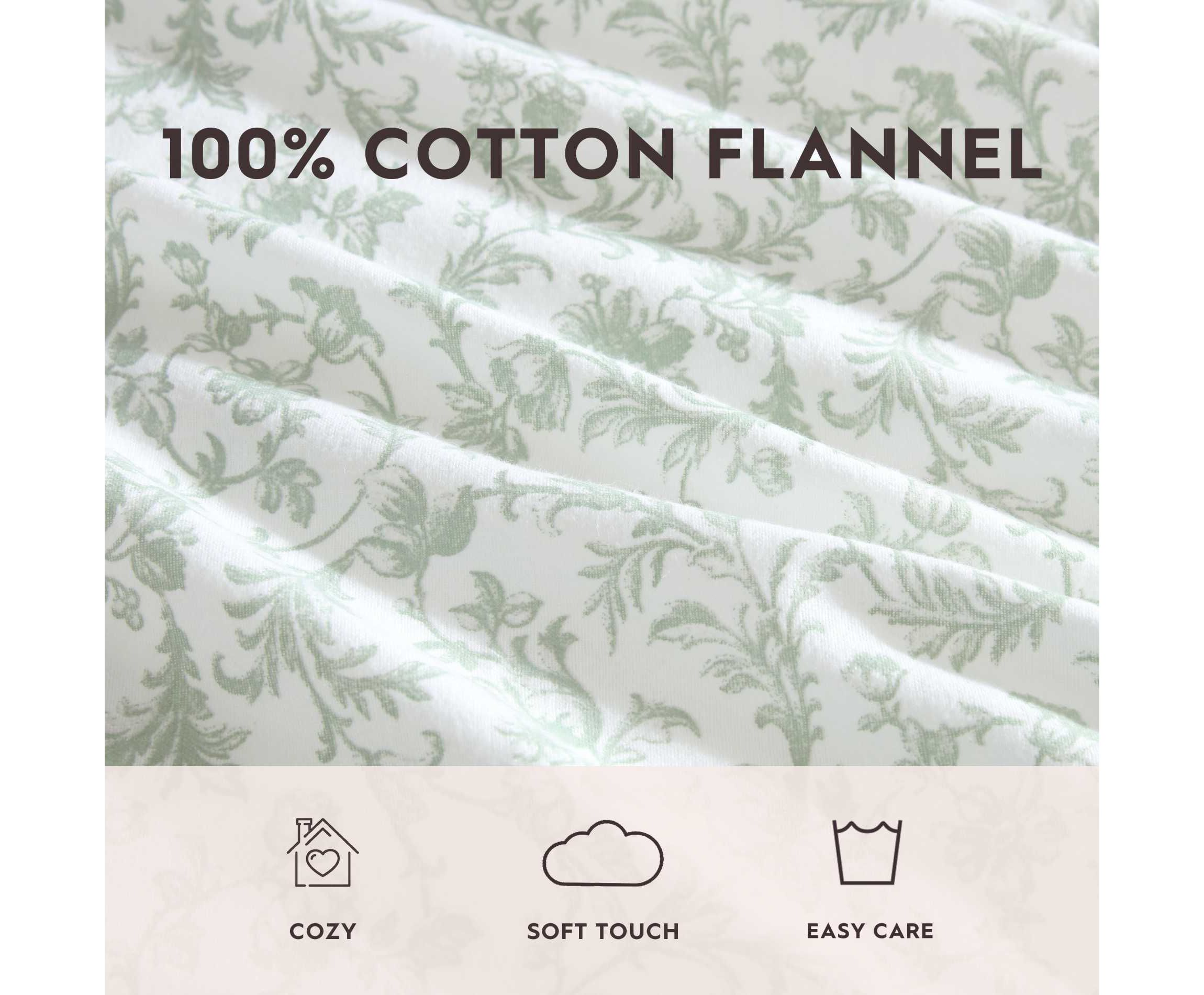 Brinna Cotton Flannel Sheet Set