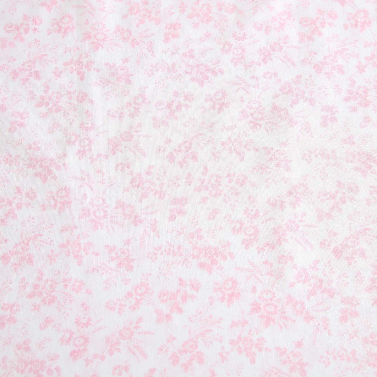 Floral Toile Cotton Sheet Set