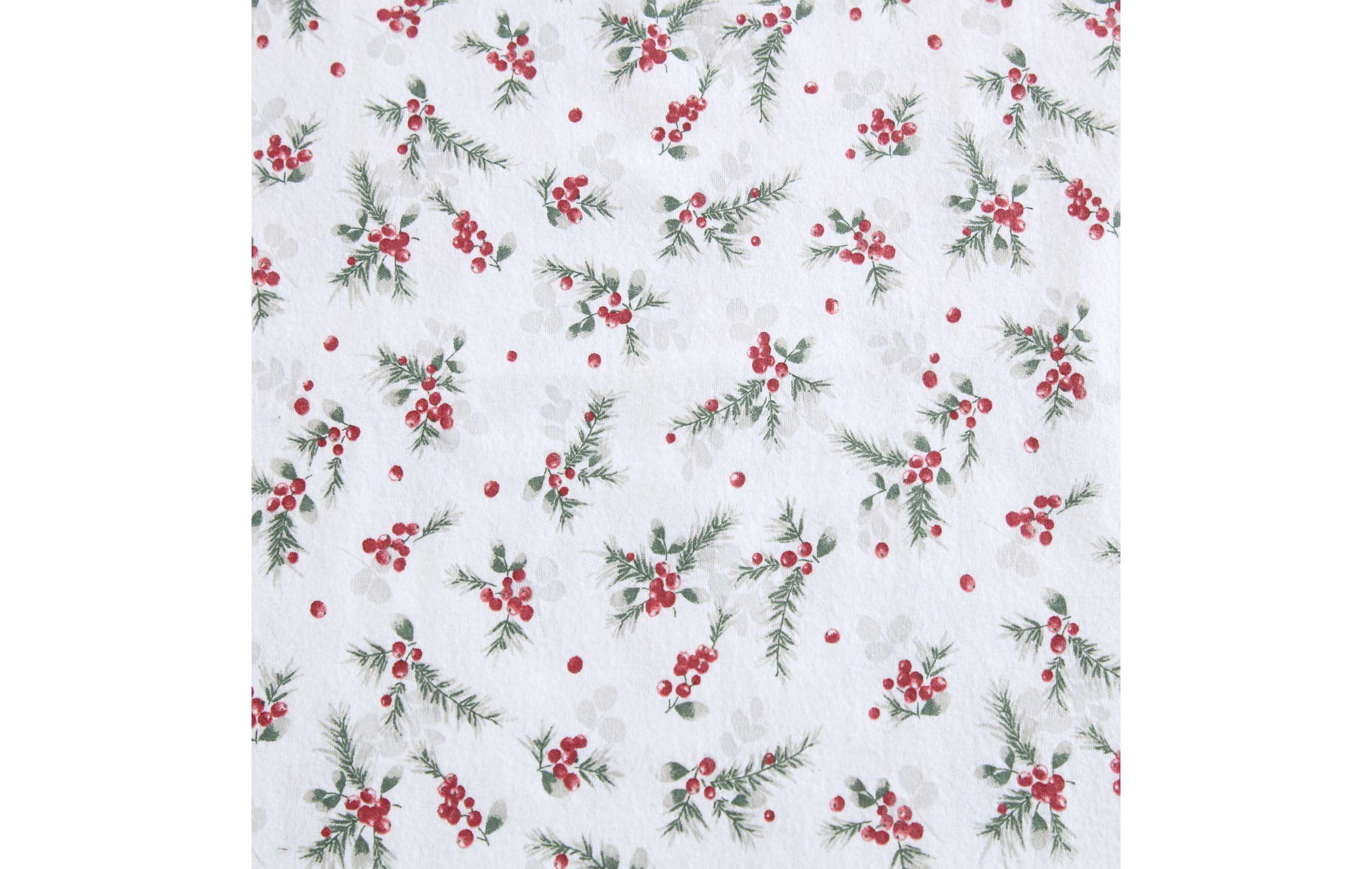 Berry Bright Cotton Flannel Sheet Set